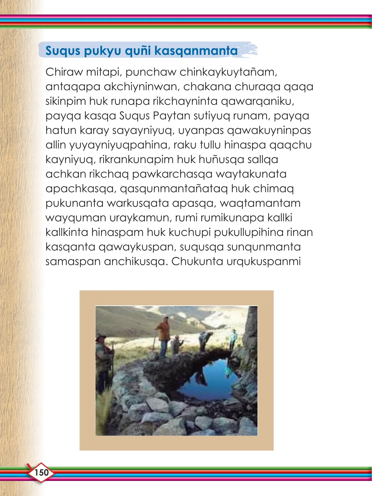 Miniatura página 152 de Willakuykuna maytu - Chanka Literatura 1 - 1° Secundaria - Quechua chanka · 2023