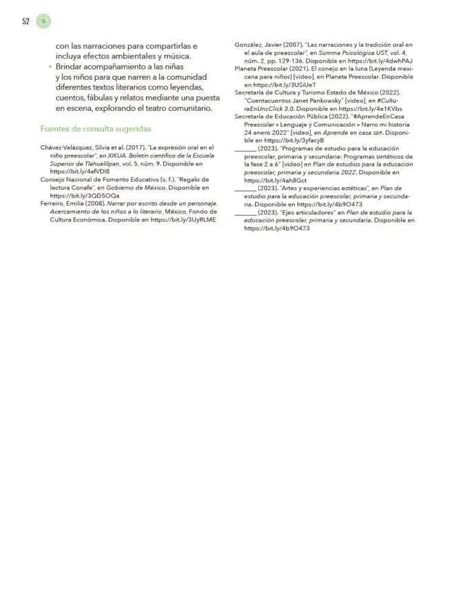 Página 53 de Modalidades de trabajo para la acción transformadora y el codiseño Libro de Educación Preescolar Grado 1°, 2°, 3° Ciclo Escolar 2025 - 2026