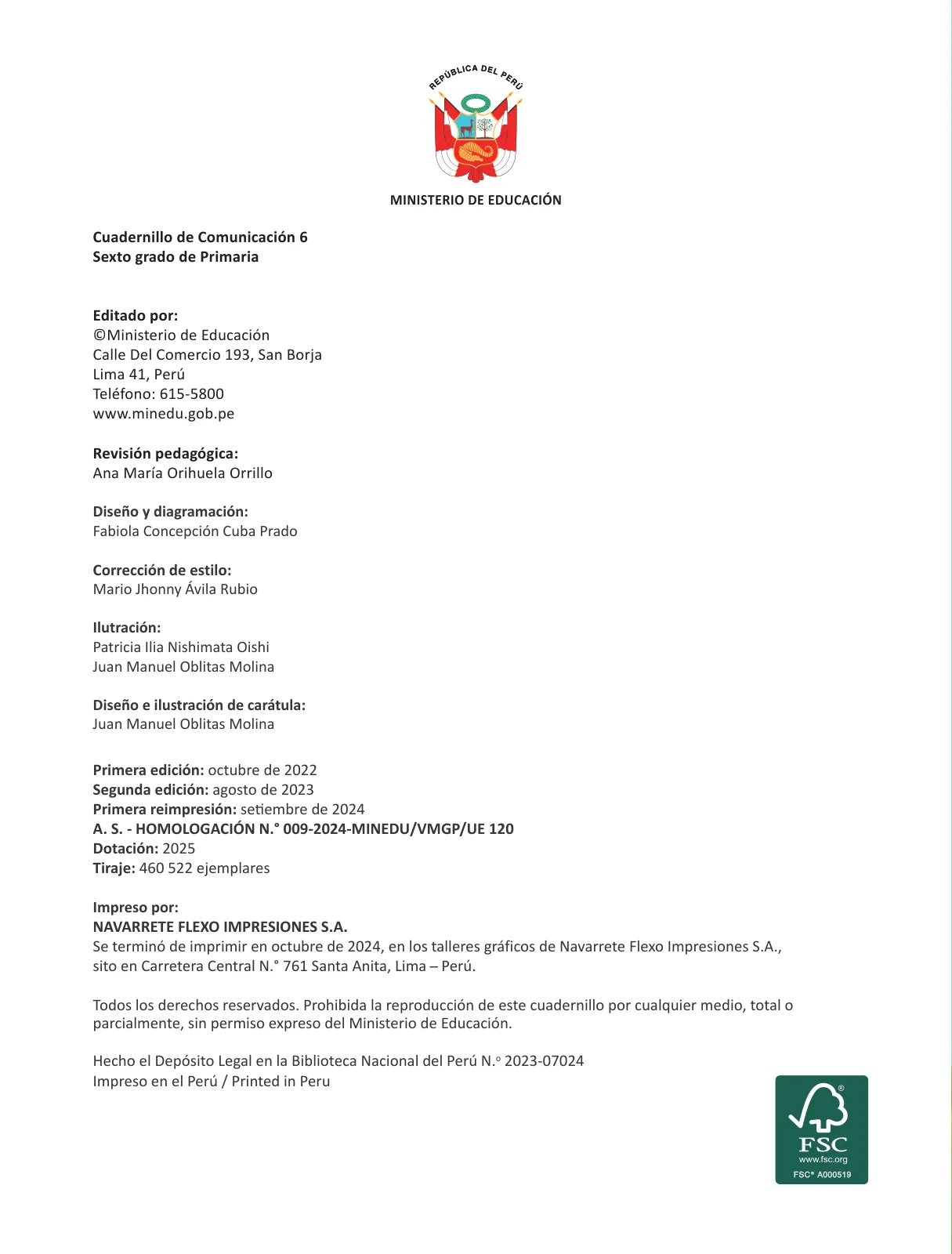 Miniatura página 4 de Cuadernillo de Comunicación 6. Sexto grado de Primaria · 2024
