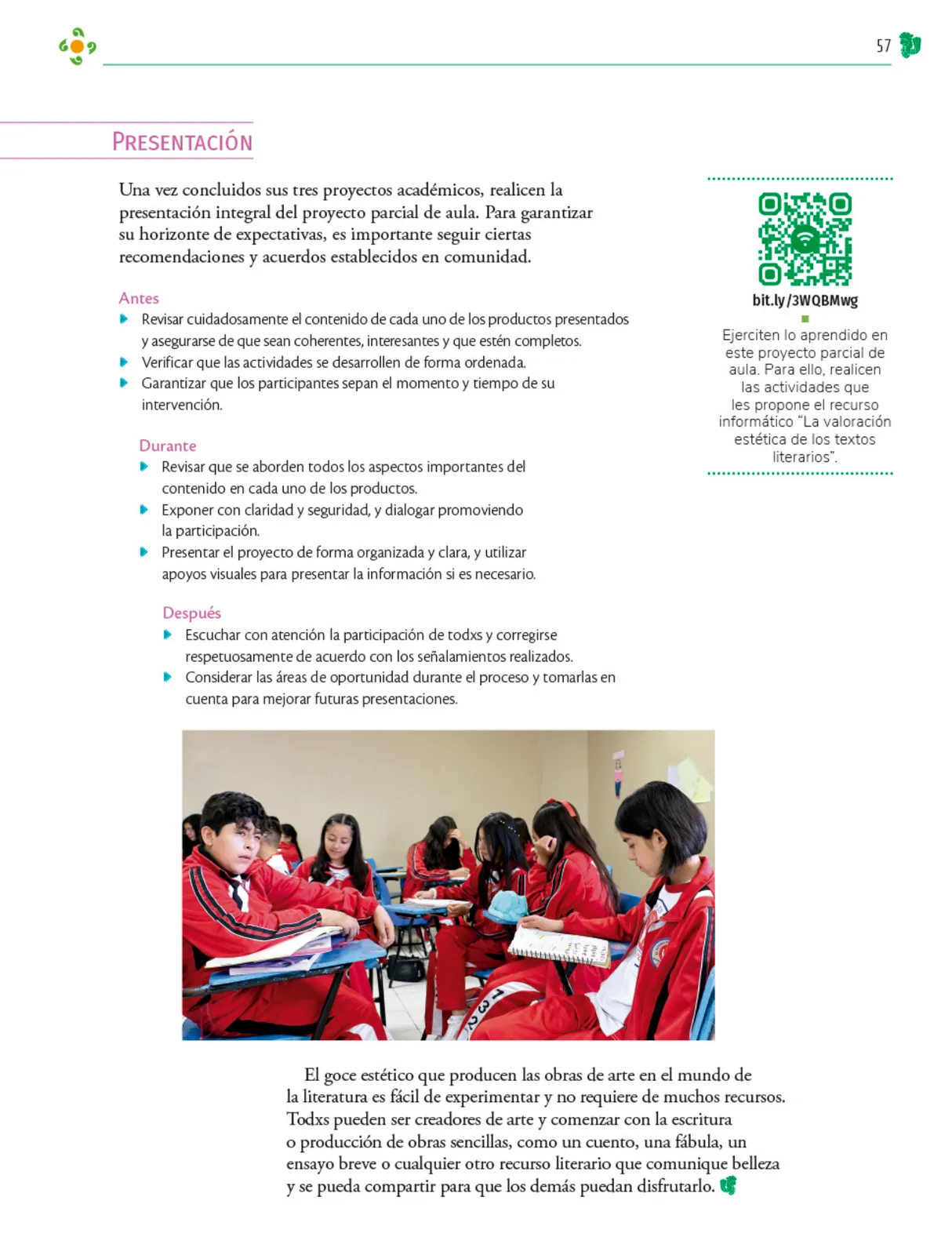 Página 58 de Colección Ximhai. Nuestro libro de Proyectos. Tomo II. Libro de Educación Telesecundaria Grado 1° Ciclo Escolar 2025 - 2026