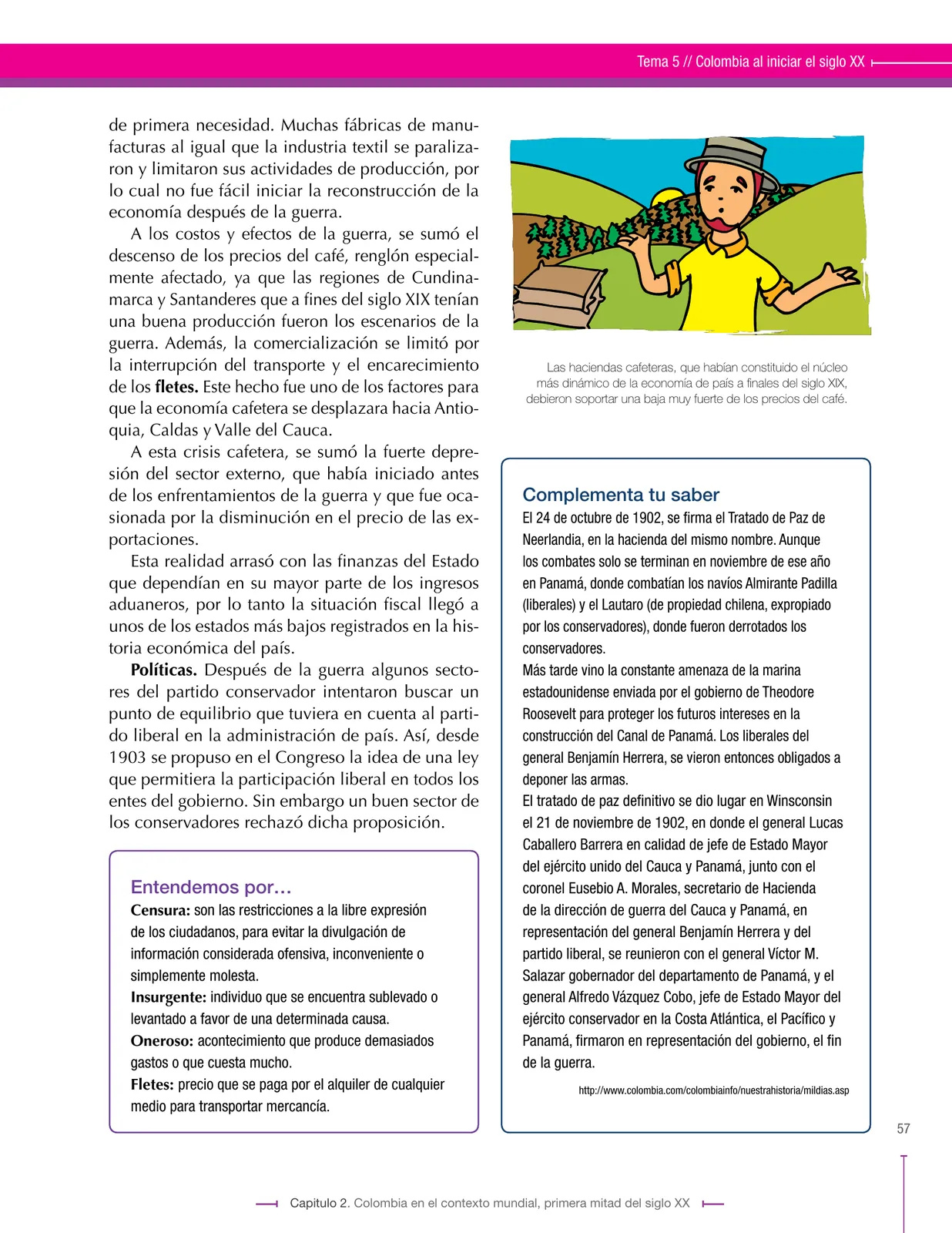 Página 57 de Ciencias Sociales 9° · Secundaria Activa