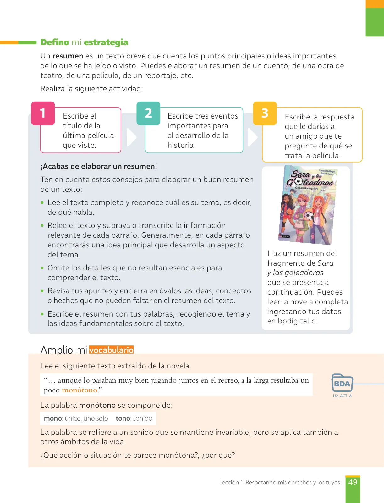 Miniatura página 51 de Libro de Lengua y Literatura – Séptimo Básico | Texto del Estudiante MINEDUC – Descargar PDF · 2024