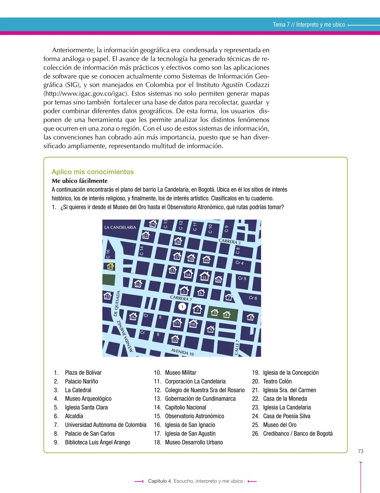 Miniatura página 73 de Lenguaje 8° · Secundaria Activa