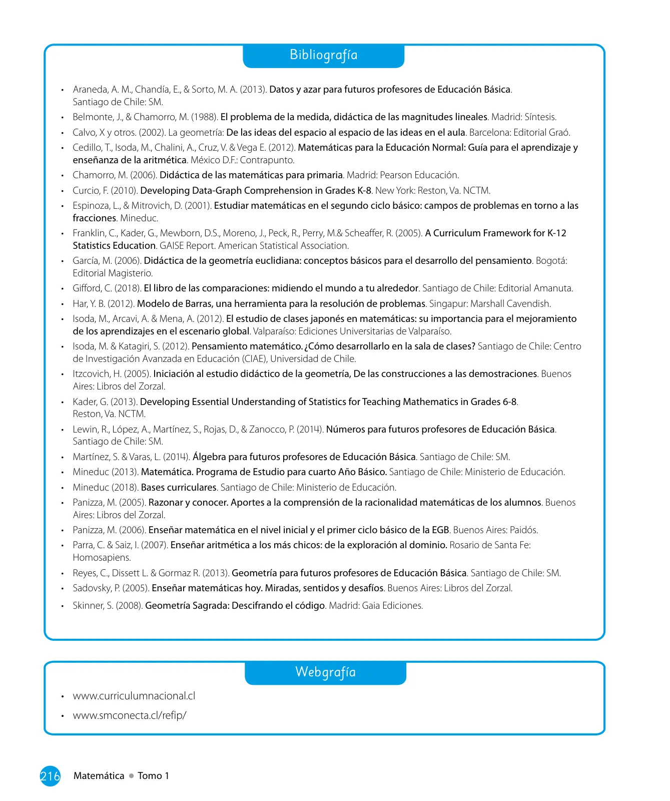 Miniatura página 218 de Sumo Primero – Cuarto Básico | Texto del Estudiante MINEDUC – Descargar PDF · 2024