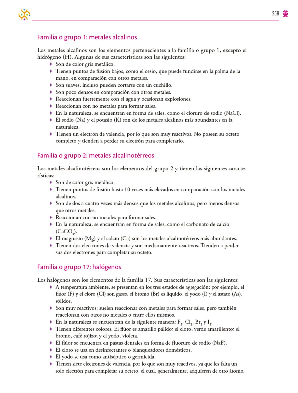 Miniatura página 260 de Colección Nanahuatzin. Saberes y pensamiento científico.   Libro de Educación Secundaria Grado 3°  Ciclo Escolar 2025 - 2026