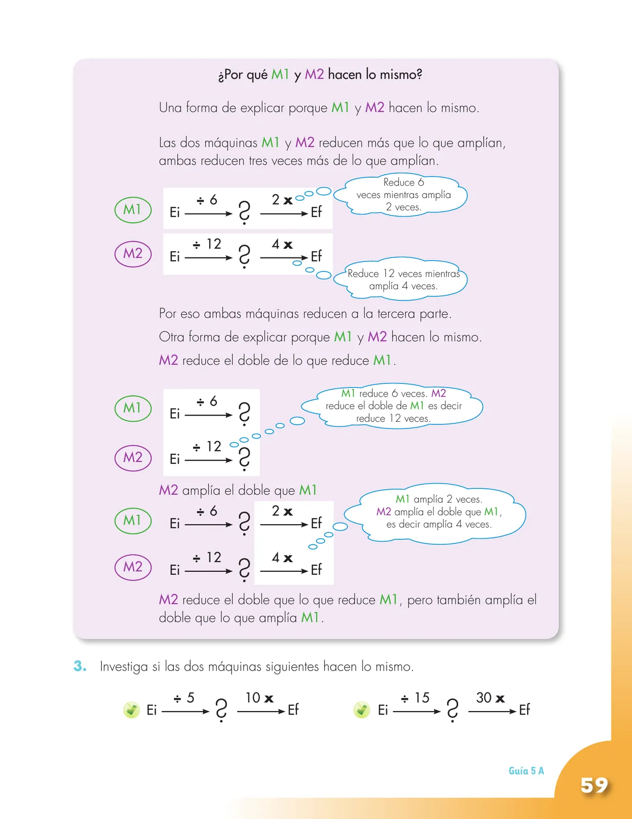 Página 59 de Matematica 5° · Cartilla 01