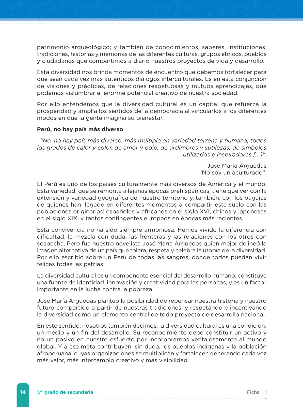 Página 16 de Fichas de aprendizaje de Comunicación 1 · 2024