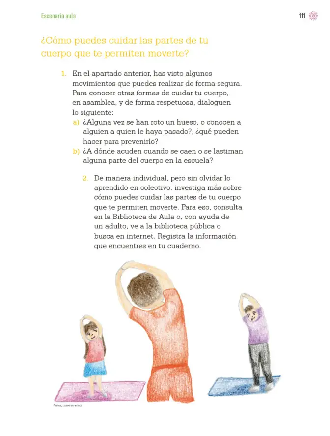 Página 114 de Proyectos de Aula. Libro de Educación Primaria Grado 3° Ciclo Escolar 2025 - 2026