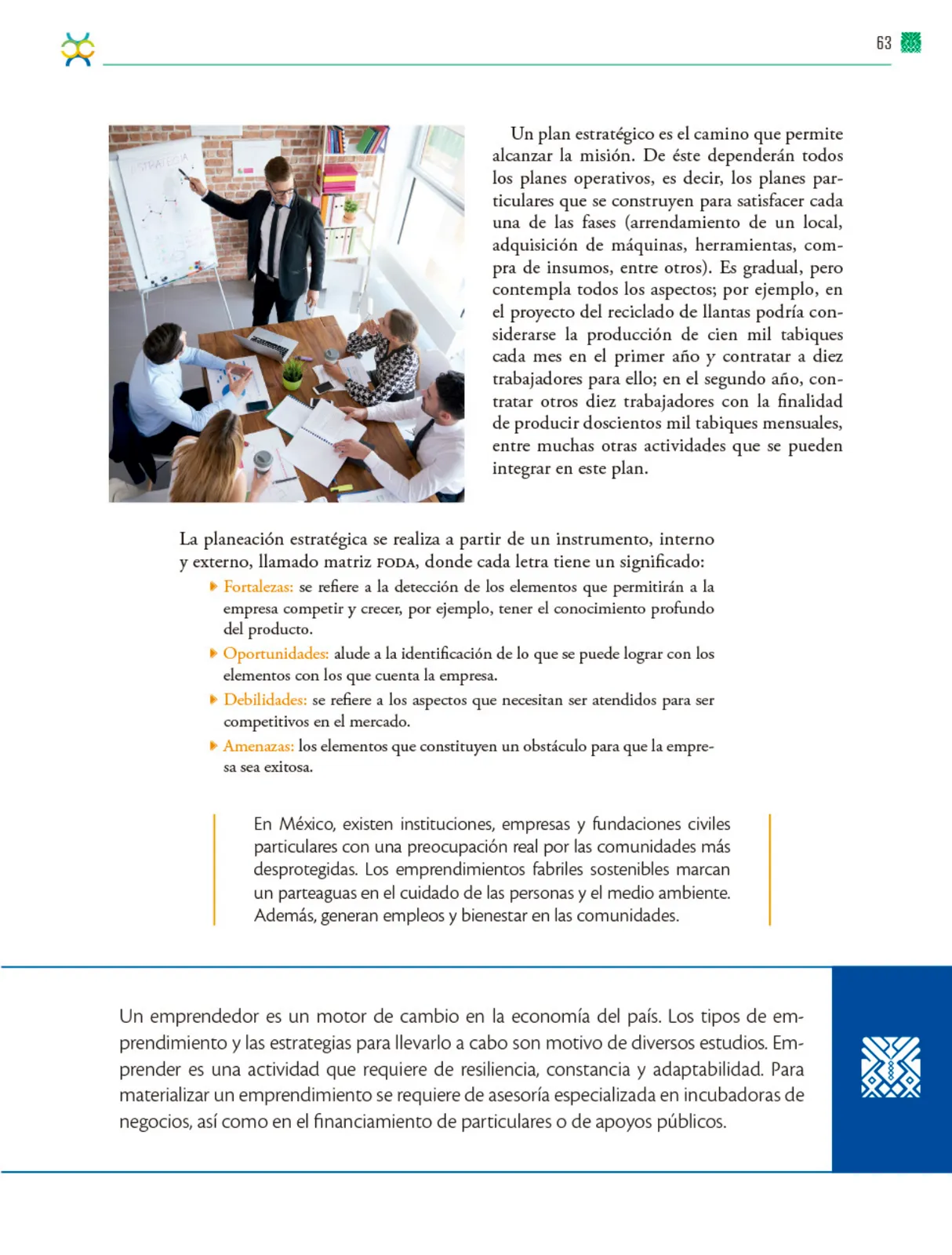 Miniatura página 64 de Colección Nanahuatzin. De lo humano y lo comunitario.   Libro de Educación Telesecundaria Grado 3°  Ciclo Escolar 2025 - 2026
