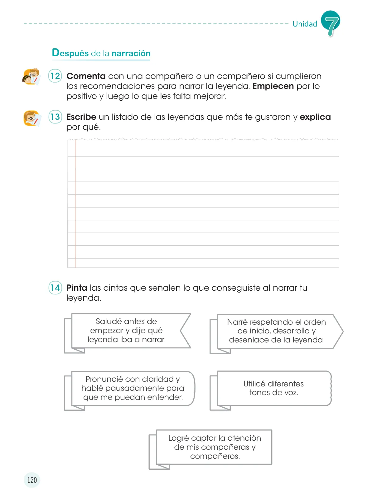 Página 122 de Comunicación 3 : cuaderno de trabajo para tercer grado de Educación Primaria 2019 · 2019