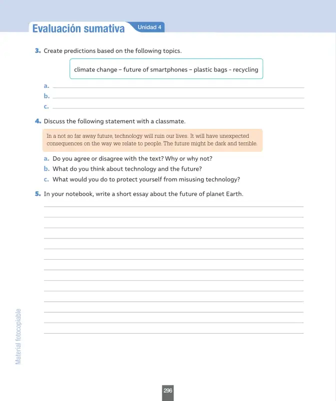 Página 137 de Inglés – Octavo Básico | Student’s Book MINEDUC – Descargar PDF · 2024