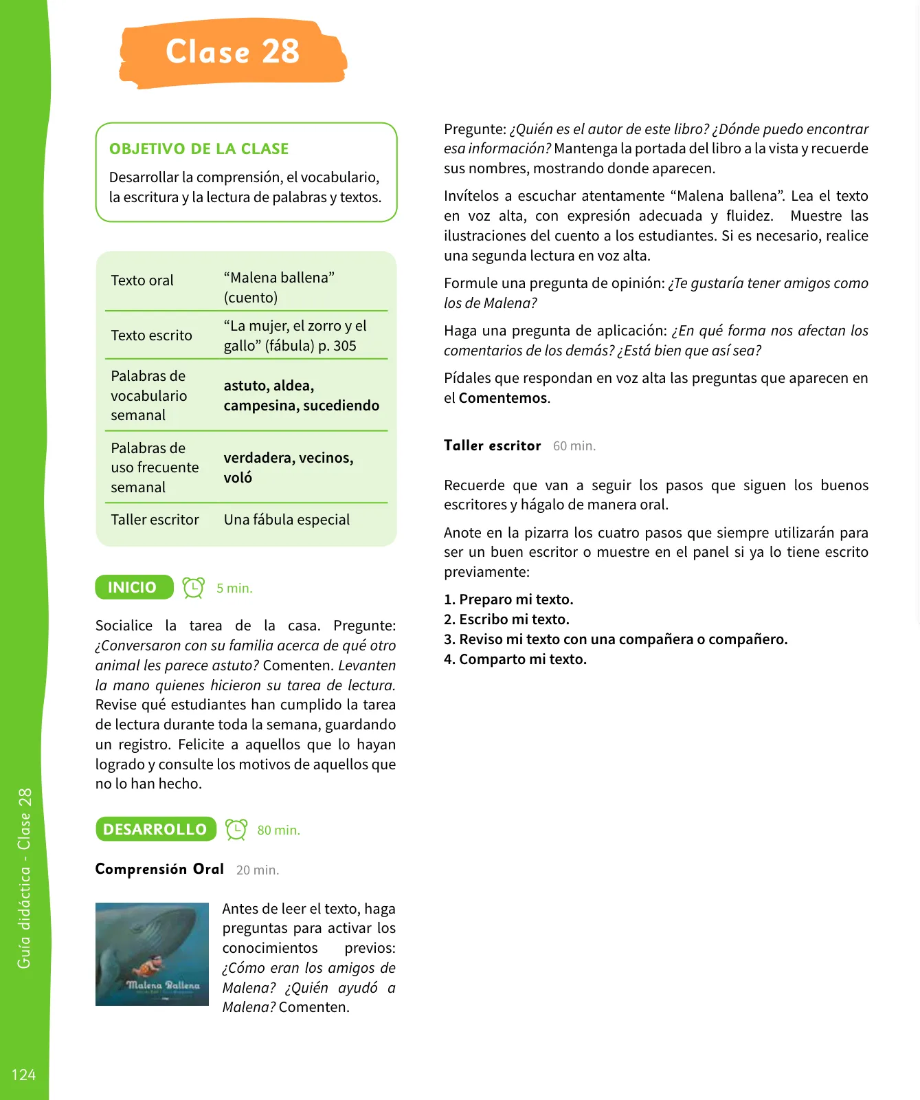 Miniatura página 125 de Lenguaje y Comunicación – Segundo Básico – Texto del Estudiante MINEDUC – Descargar PDF · 2024