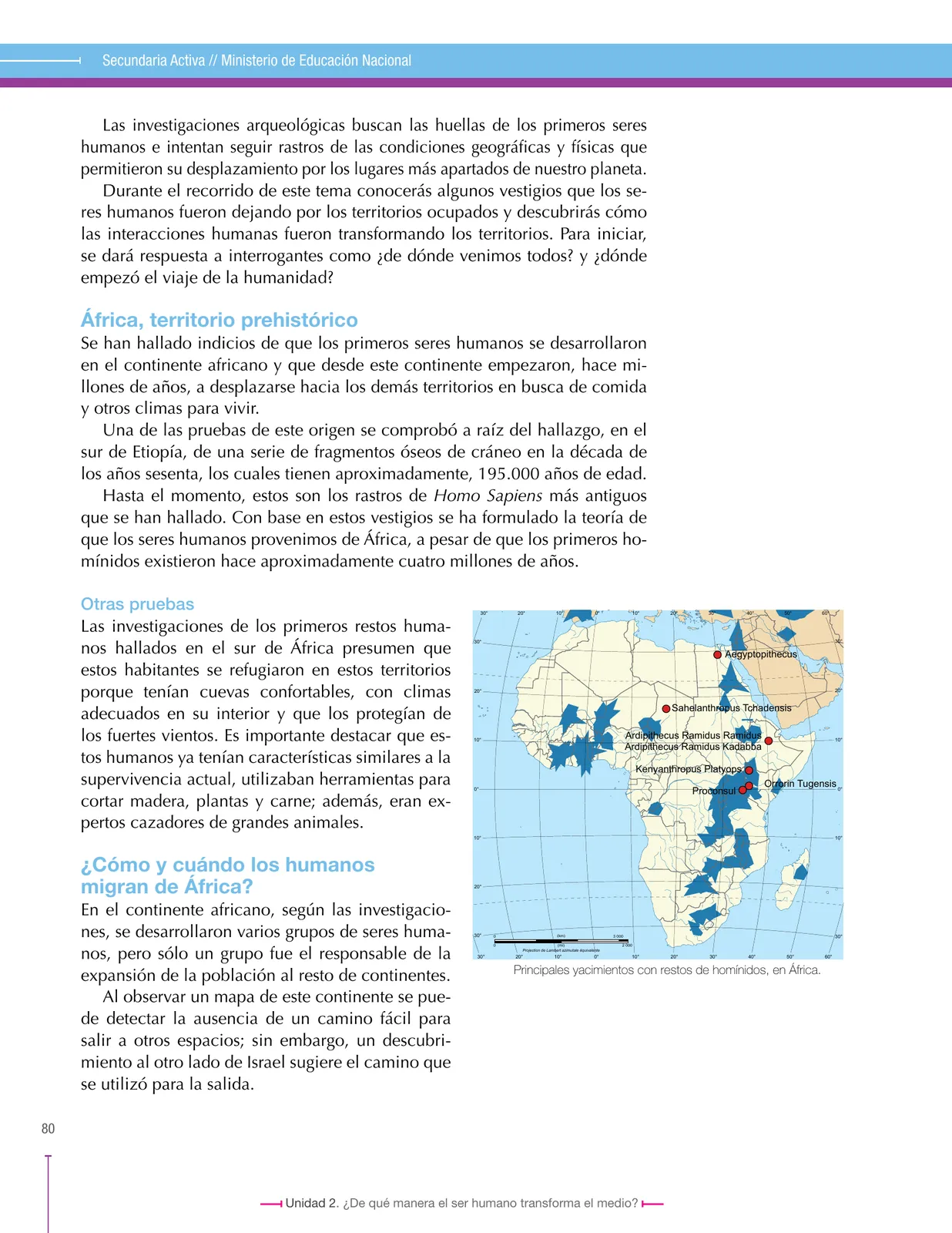 Miniatura página 80 de Ciencias Sociales 6° · Secundaria Activa