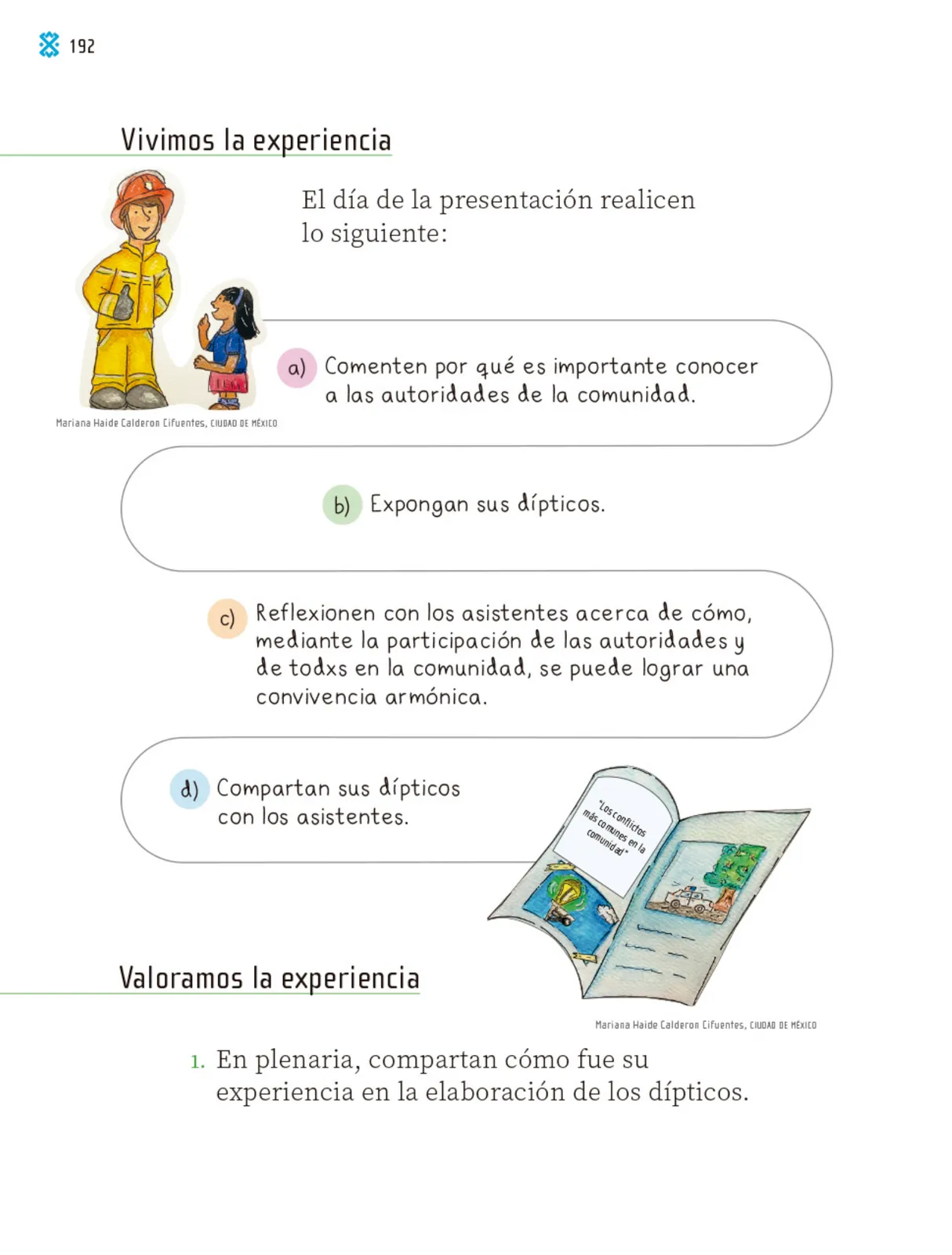 Página 195 de Proyectos Comunitarios.   Libro de Educación Primaria Grado 2°  Ciclo Escolar 2025 - 2026
