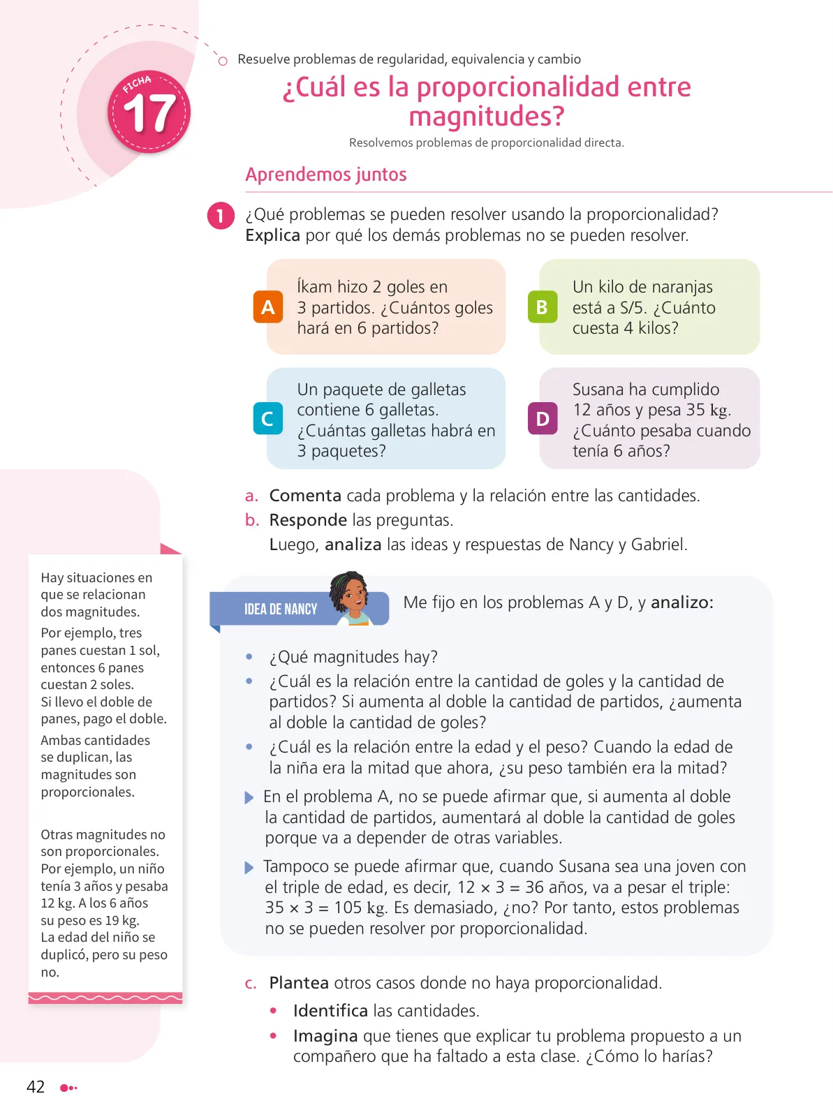 Miniatura página 44 de Texto de Matemática 6. Sexto grado de Primaria · 2024
