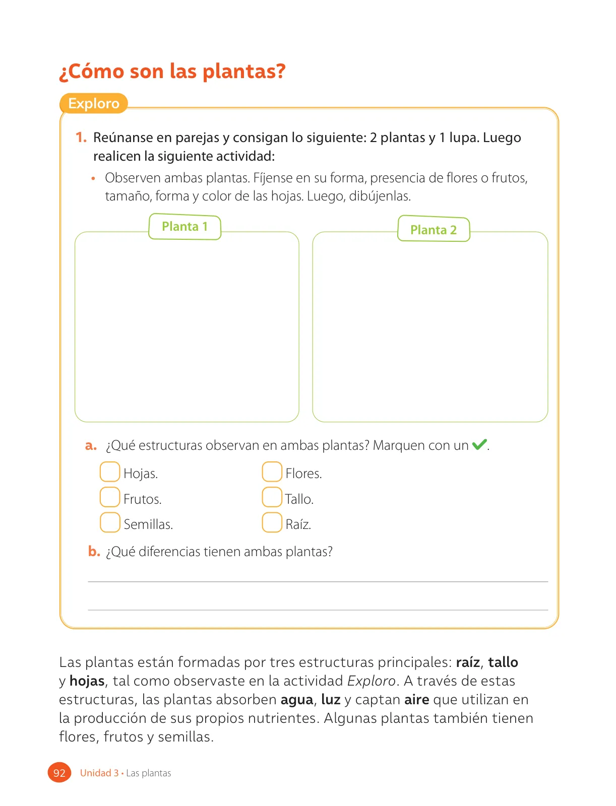 Página 94 de Ciencias Naturales – Tercero Básico | Texto del Estudiante MINEDUC – Descargar PDF · 2024