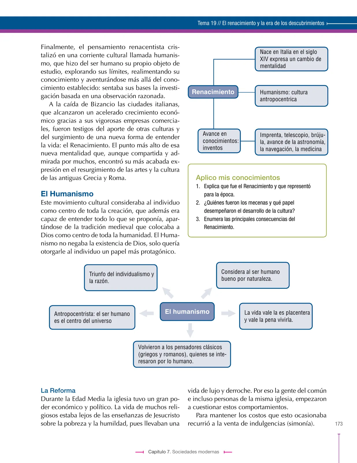 Página 173 de Ciencias Sociales 7° · Secundaria Activa