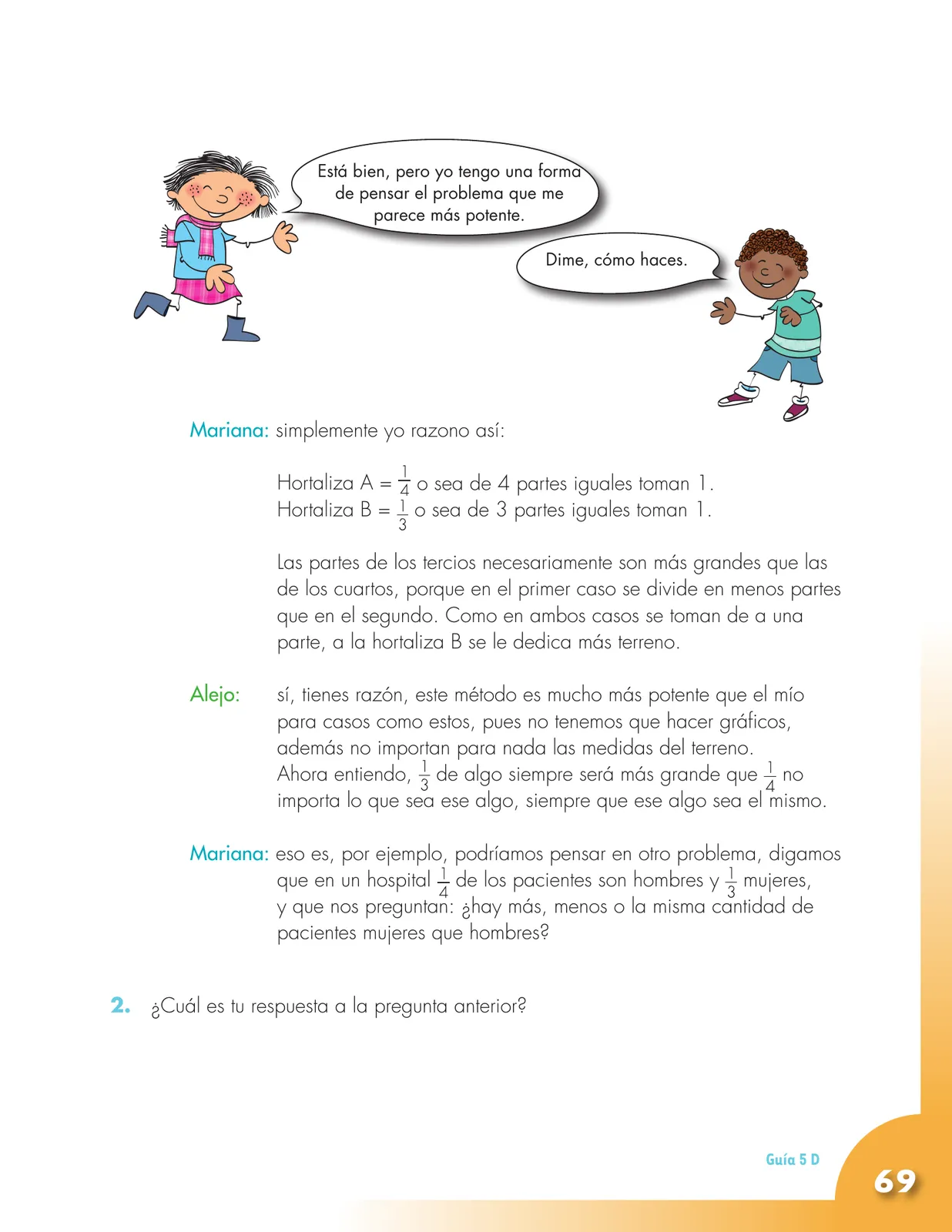 Miniatura página 69 de Matematica 5° · Cartilla 01