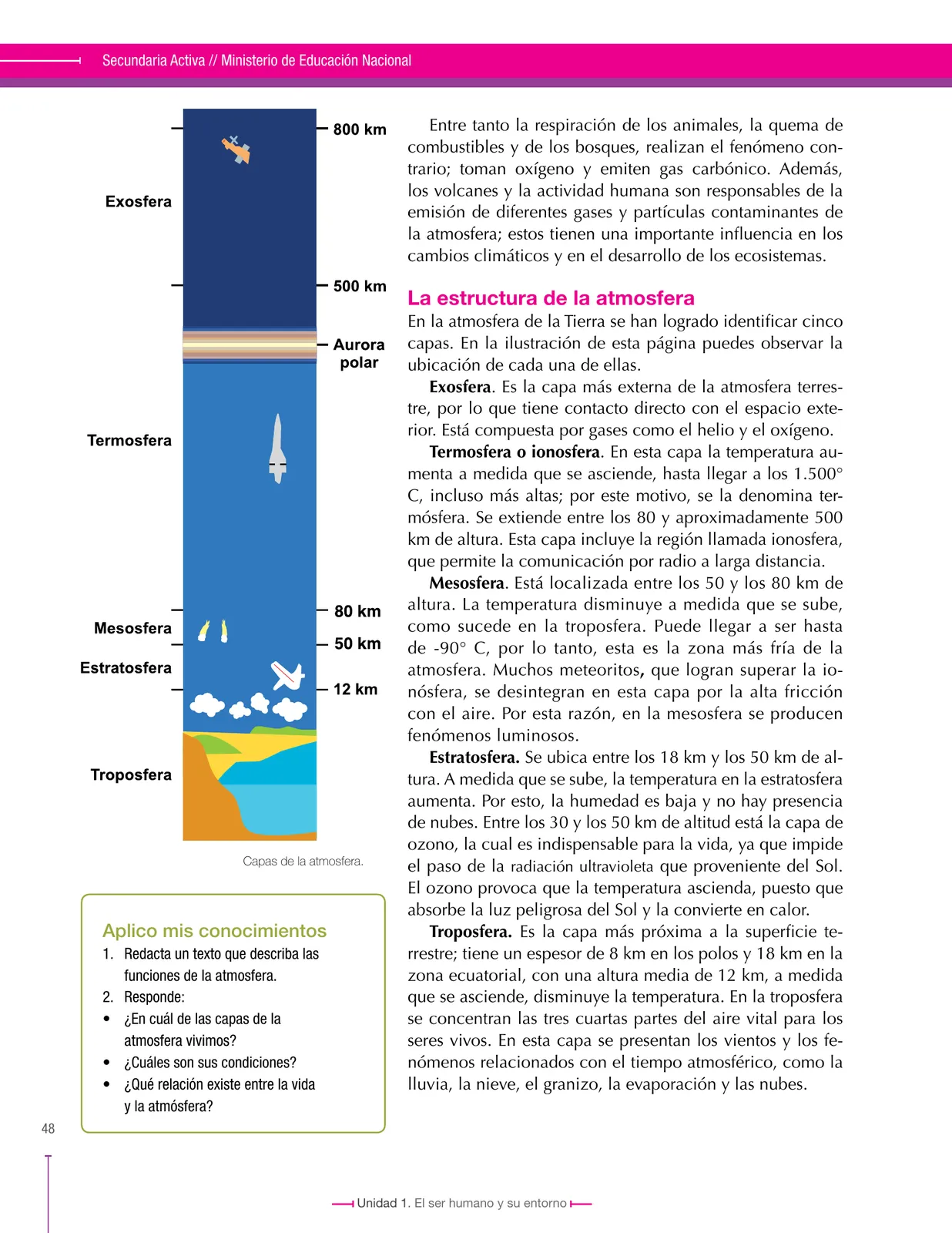 Página 48 de Ciencias Sociales 6° · Secundaria Activa