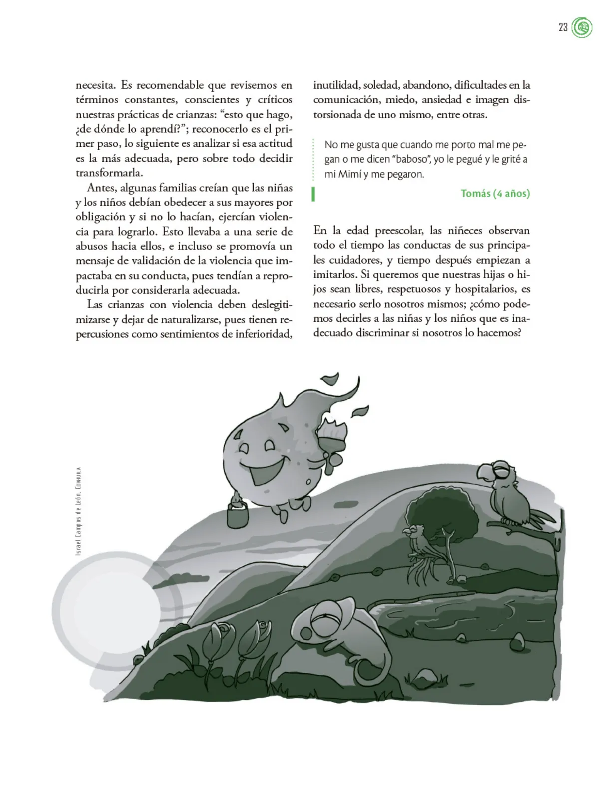 Miniatura página 24 de Crianza para la libertad. Libro para las familias. Fase 2  Libro de Educación Preescolar Grado 1°, 2°, 3°  Ciclo Escolar 2025 - 2026