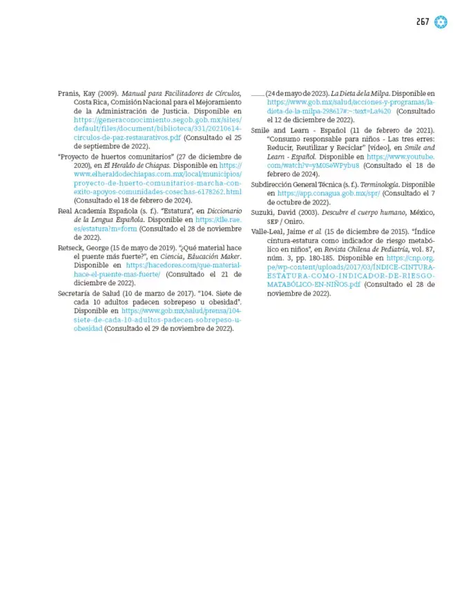 Página 268 de Proyectos Escolares. Libro de Educación Primaria Grado 1° Ciclo Escolar 2025 - 2026