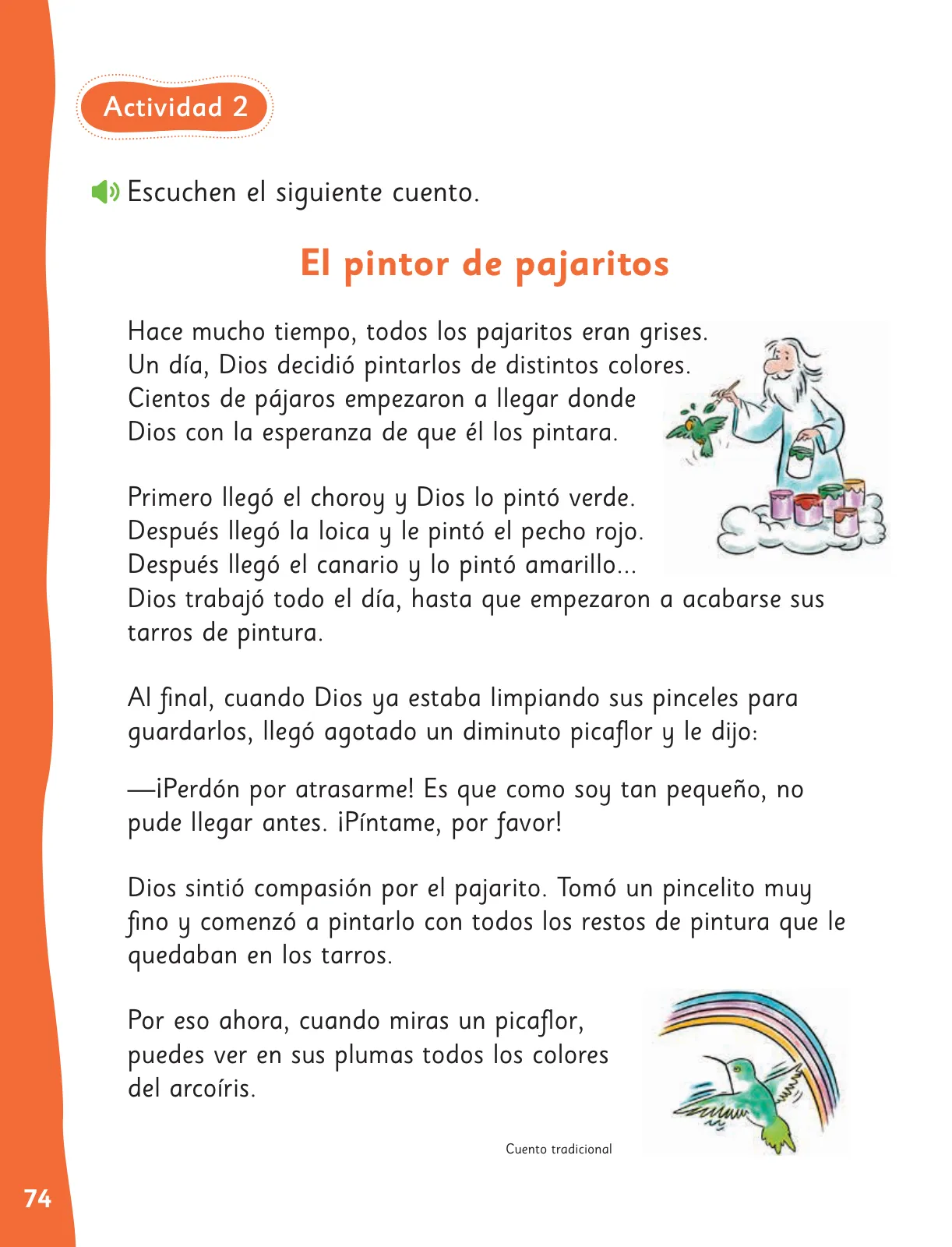 Página 77 de Lenguaje y Comunicación – Primero Básico | Texto del Estudiante MINEDUC – Descargar PDF · 2024