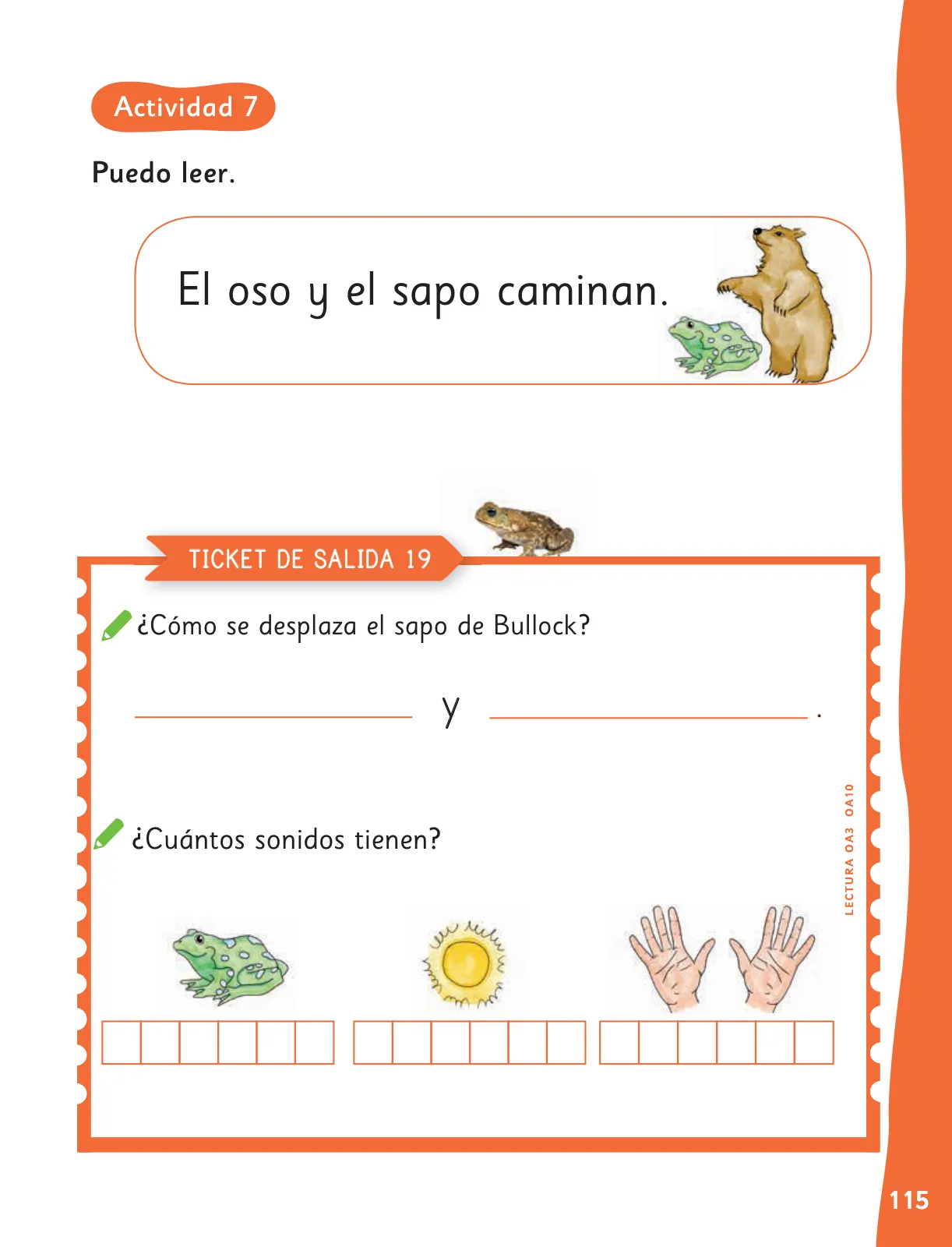Página 118 de Lenguaje y Comunicación – Primero Básico | Texto del Estudiante MINEDUC – Descargar PDF · 2024