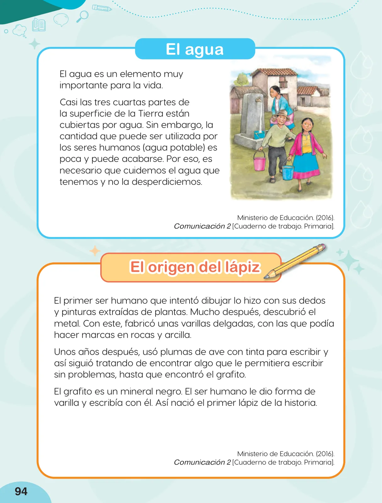 Miniatura página 96 de Cuadernillo de Comunicación 2, segundo grado de Primaria · 2023