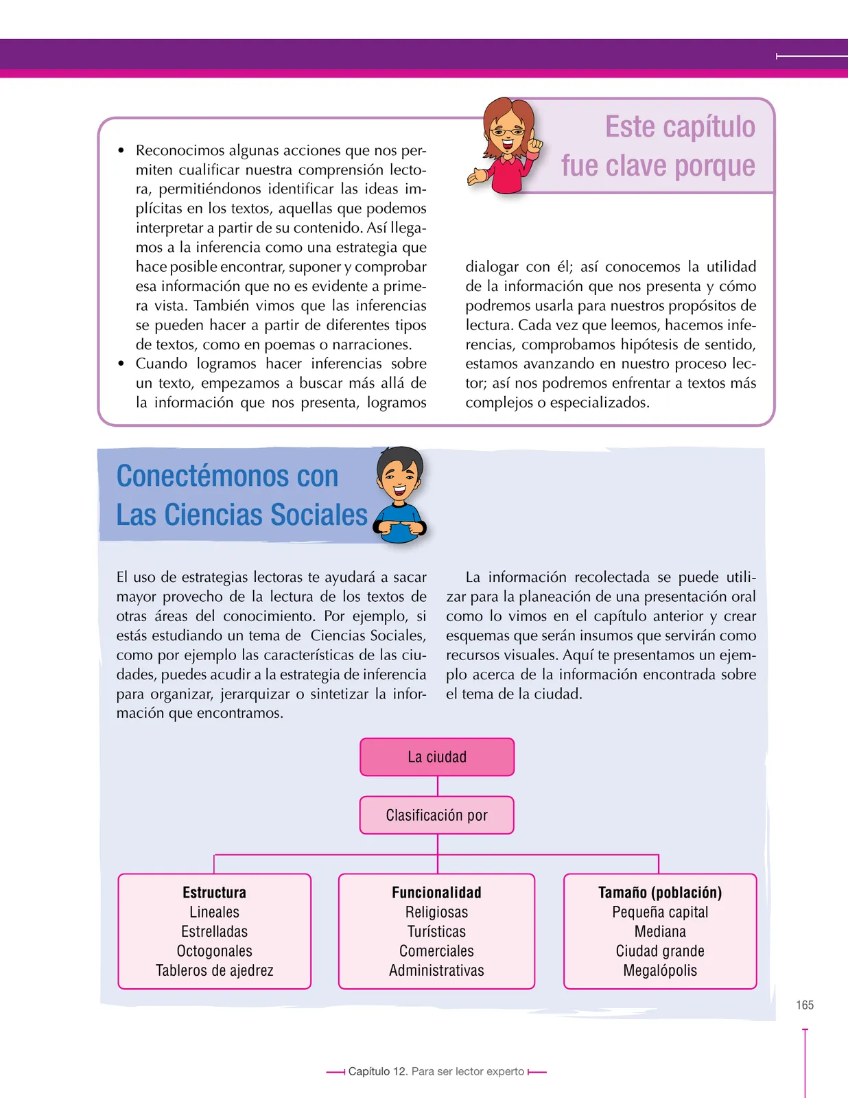 Miniatura página 165 de Lenguaje 8° · Secundaria Activa