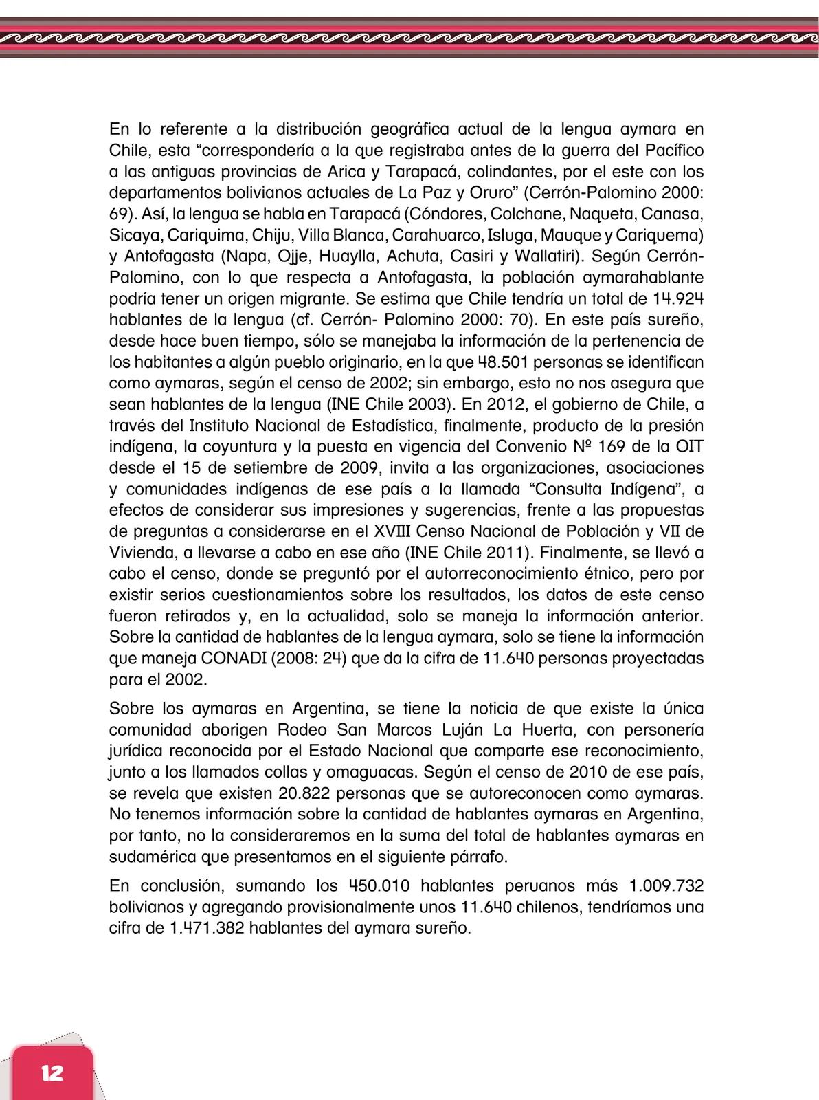 Página 14 de Aymara arutha chiqapa qillqañataki panka = Manual de escritura Aimara · 2021