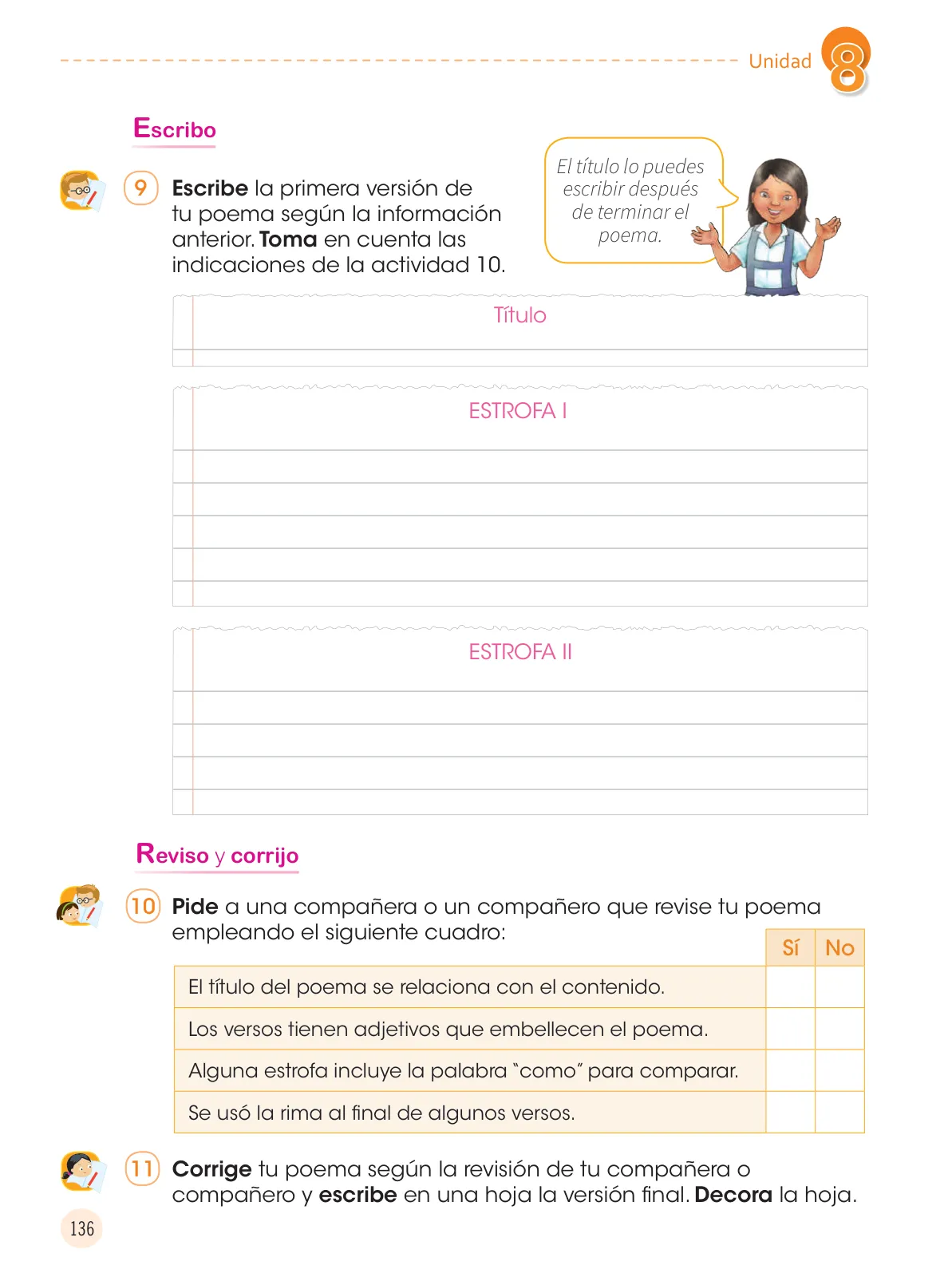 Página 138 de Comunicación 4 : cuaderno de trabajo para cuarto grado de Educación Primaria 2019 · 2019