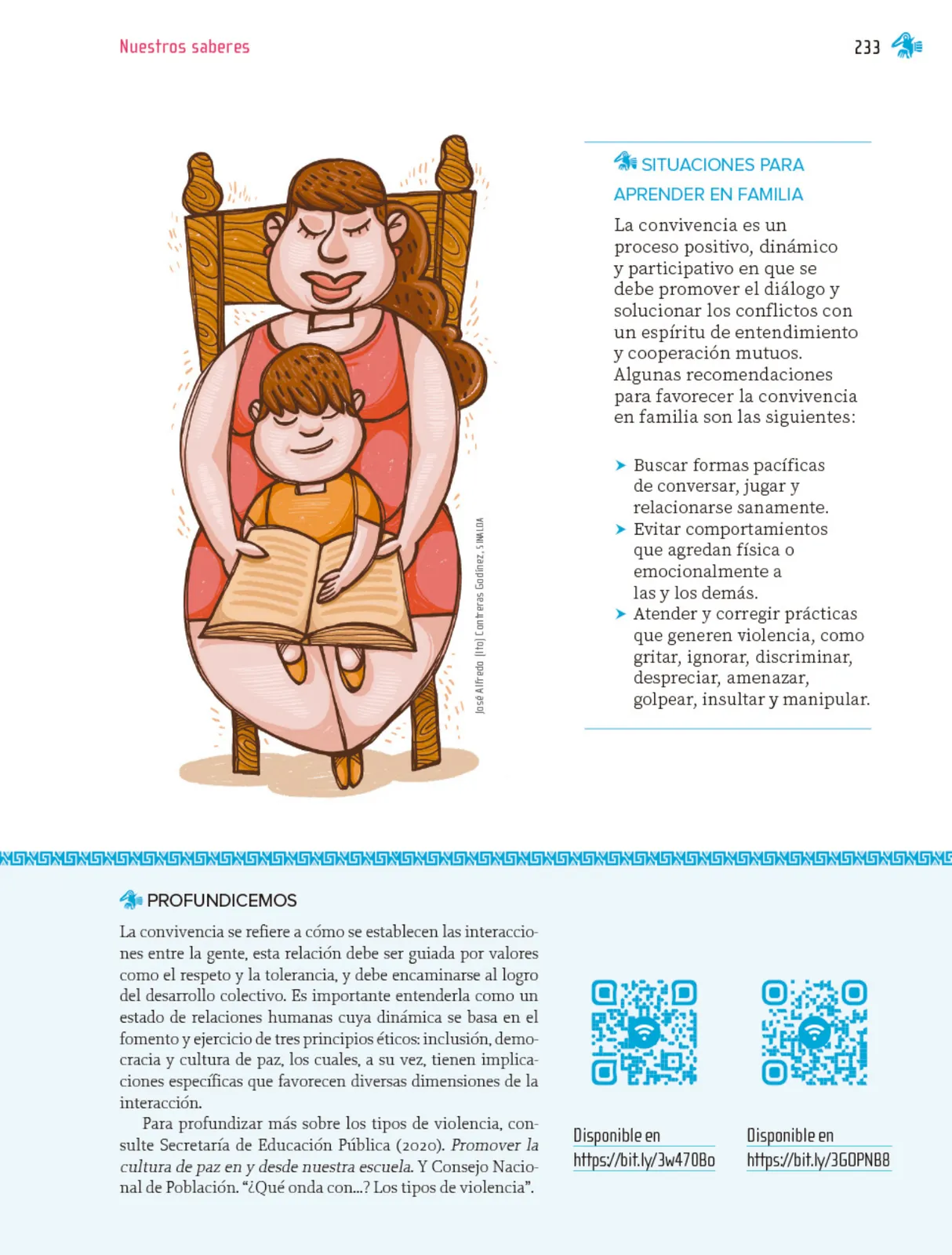 Página 234 de Nuestros saberes: Libro para alumnos, maestros y familia.   Libro de Educación Primaria Grado 2°  Ciclo Escolar 2025 - 2026