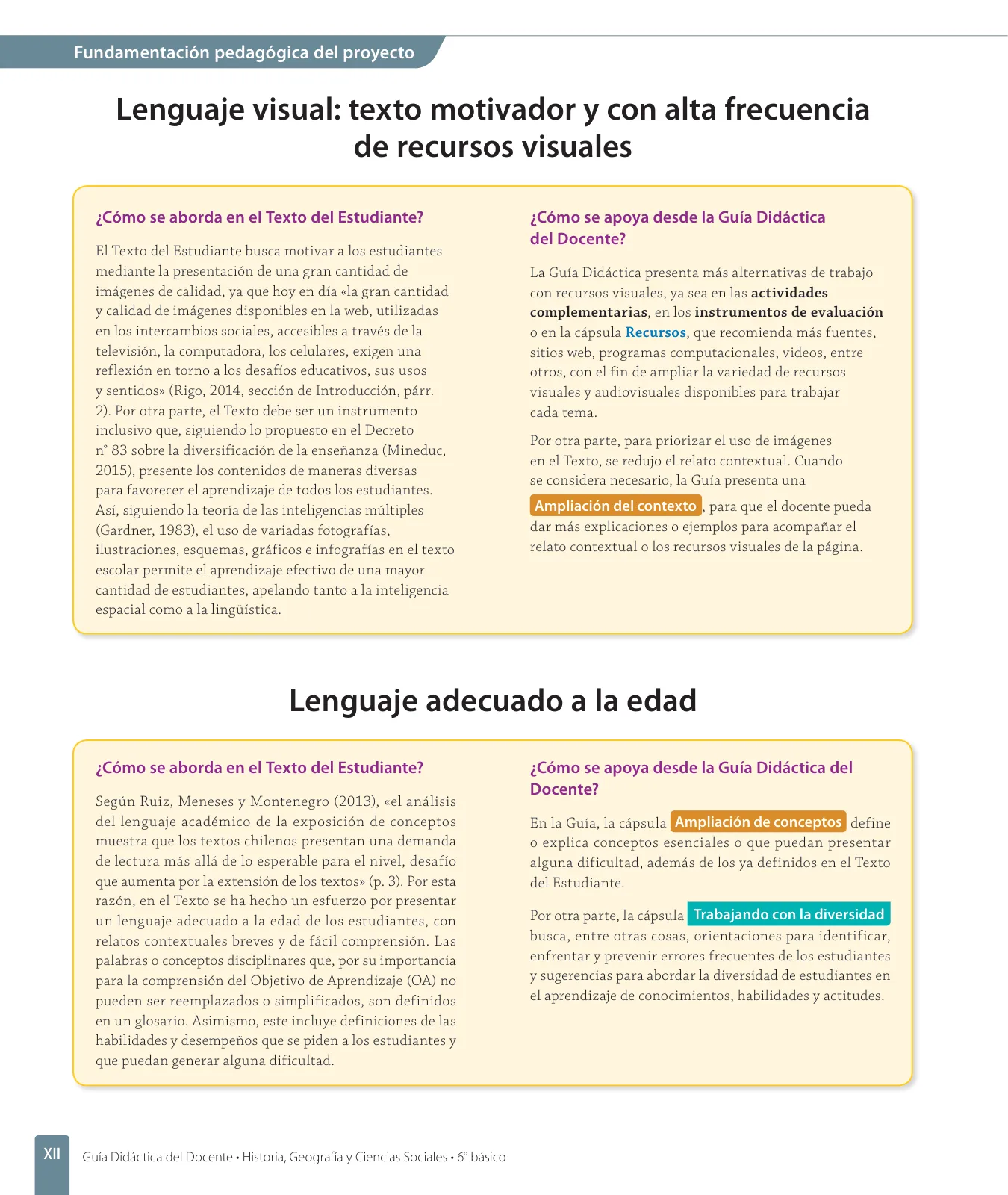 Página 14 de Historia, Geografía y Ciencias Sociales – Sexto Básico | Texto del Estudiante MINEDUC – Descargar PDF · 2024