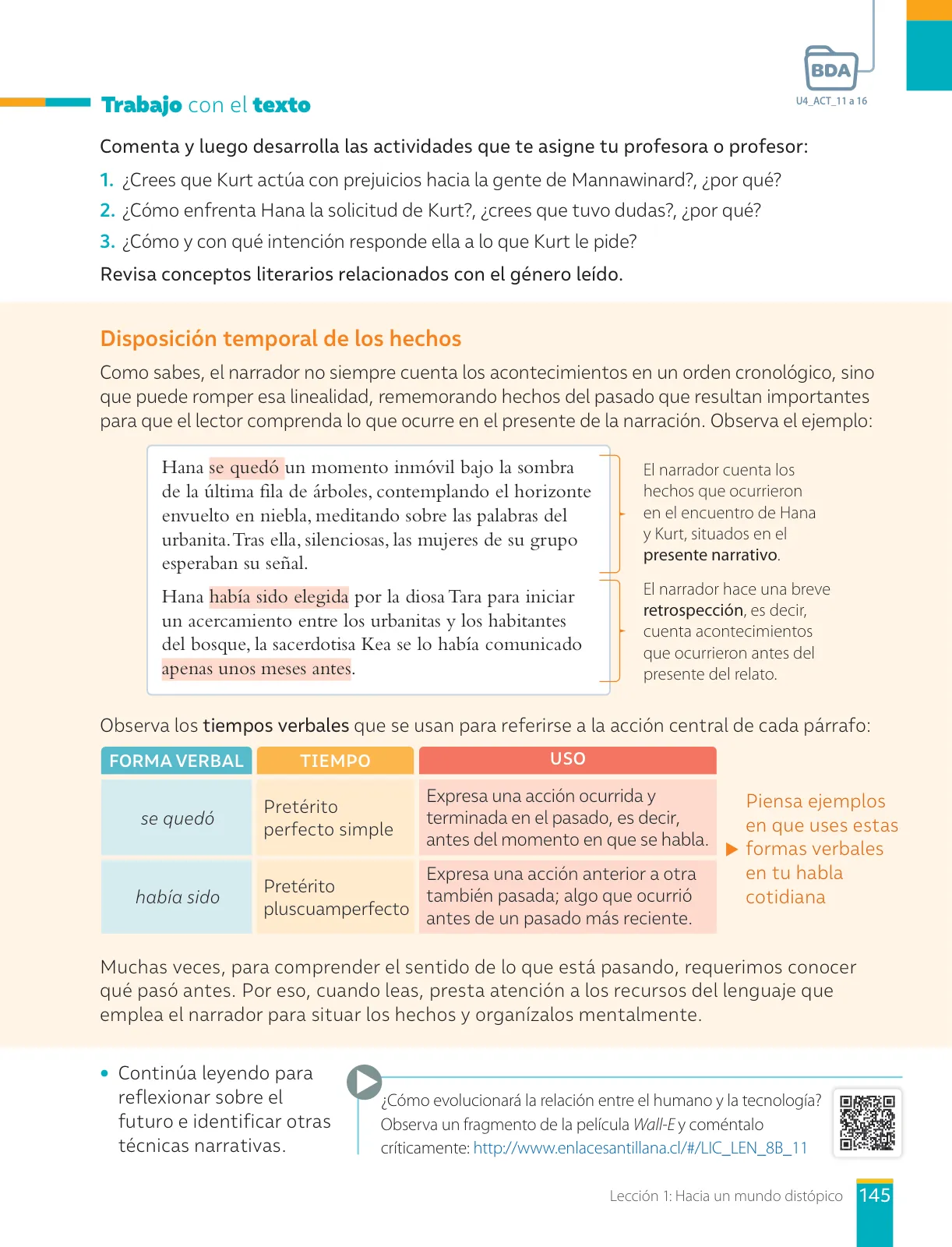 Página 147 de Lengua y Literatura – Octavo Básico | Texto del Estudiante MINEDUC – Descargar PDF · 2024