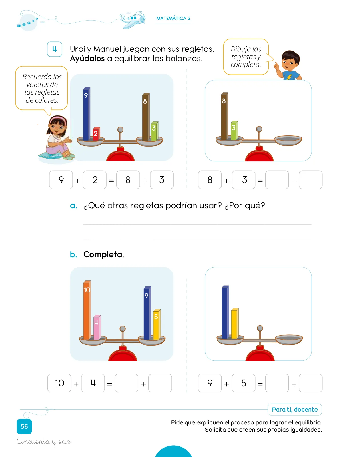 Miniatura página 58 de Cuadernillo de Matemática 2. Segundo grado de Primaria · 2024