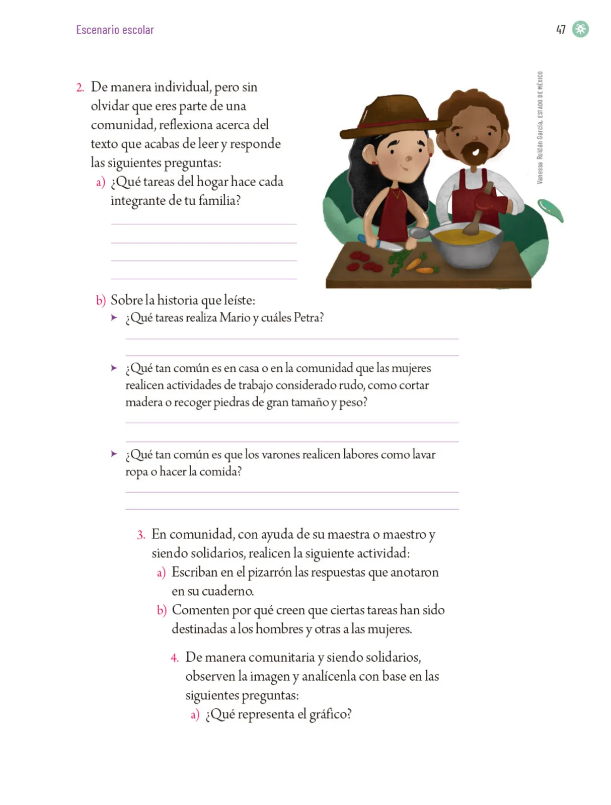 Página 50 de Proyectos Escolares. Libro de Educación Primaria Grado 5° Ciclo Escolar 2025 - 2026
