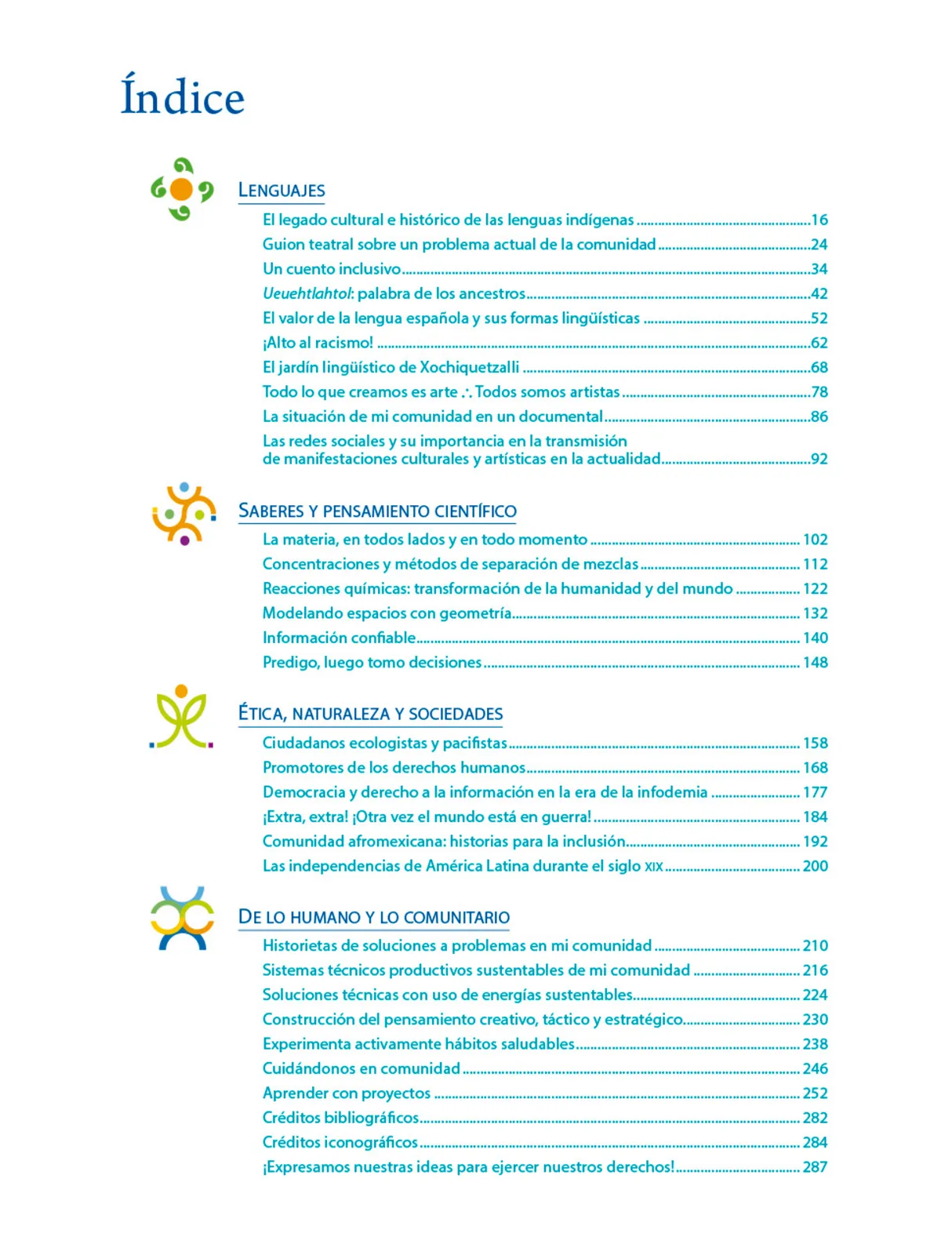 Página 14 de Colección Nanahuatzin. Nuestro libro de proyectos. Libro de Educación Secundaria Grado 3° Ciclo Escolar 2025 - 2026