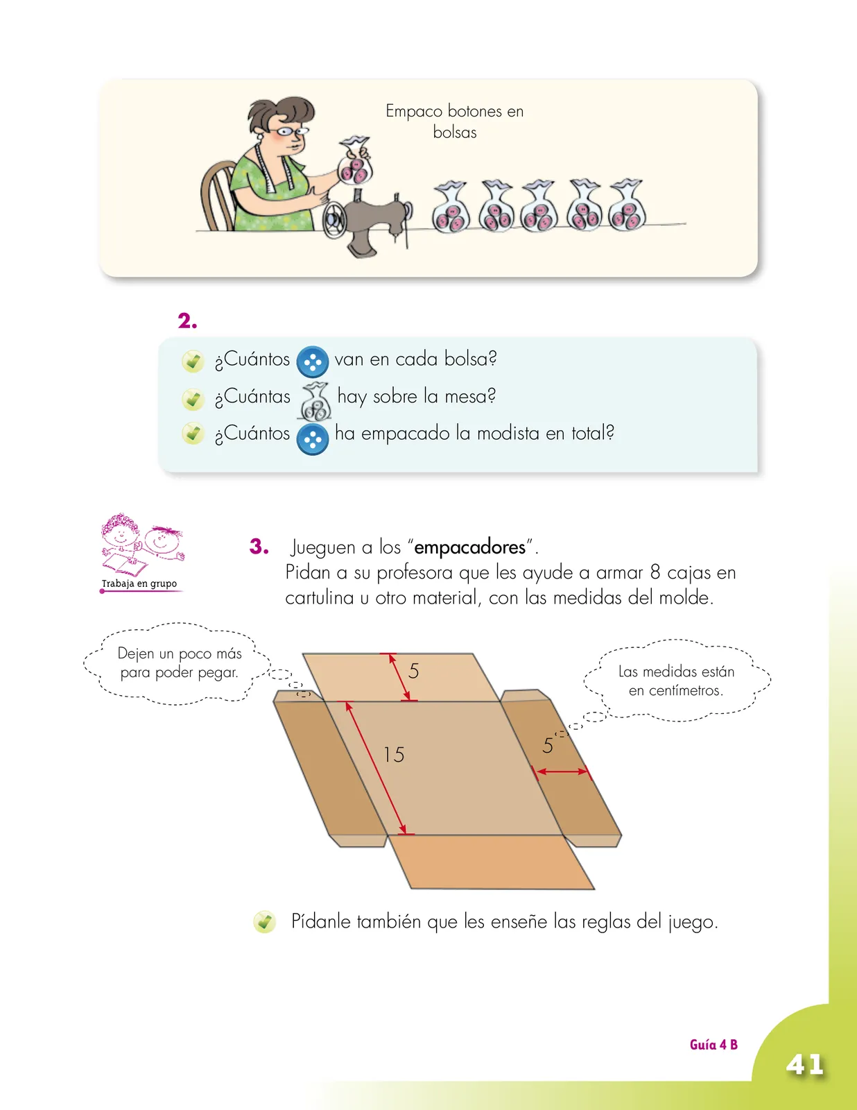 Miniatura página 41 de Matematica 2° · Cartilla 01