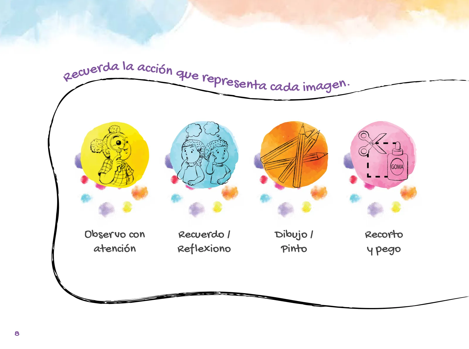 Página 10 de Cuadernillo de Tutoría 1 : primer grado de Educación Primaria · 2021