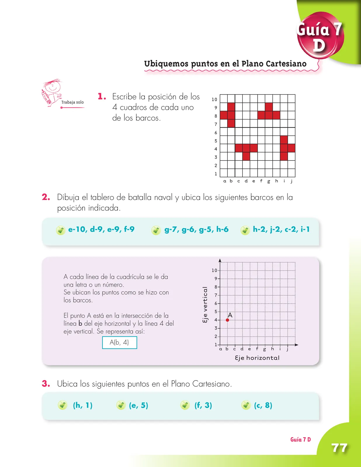 Página 77 de Matematica 3° · Cartilla 01