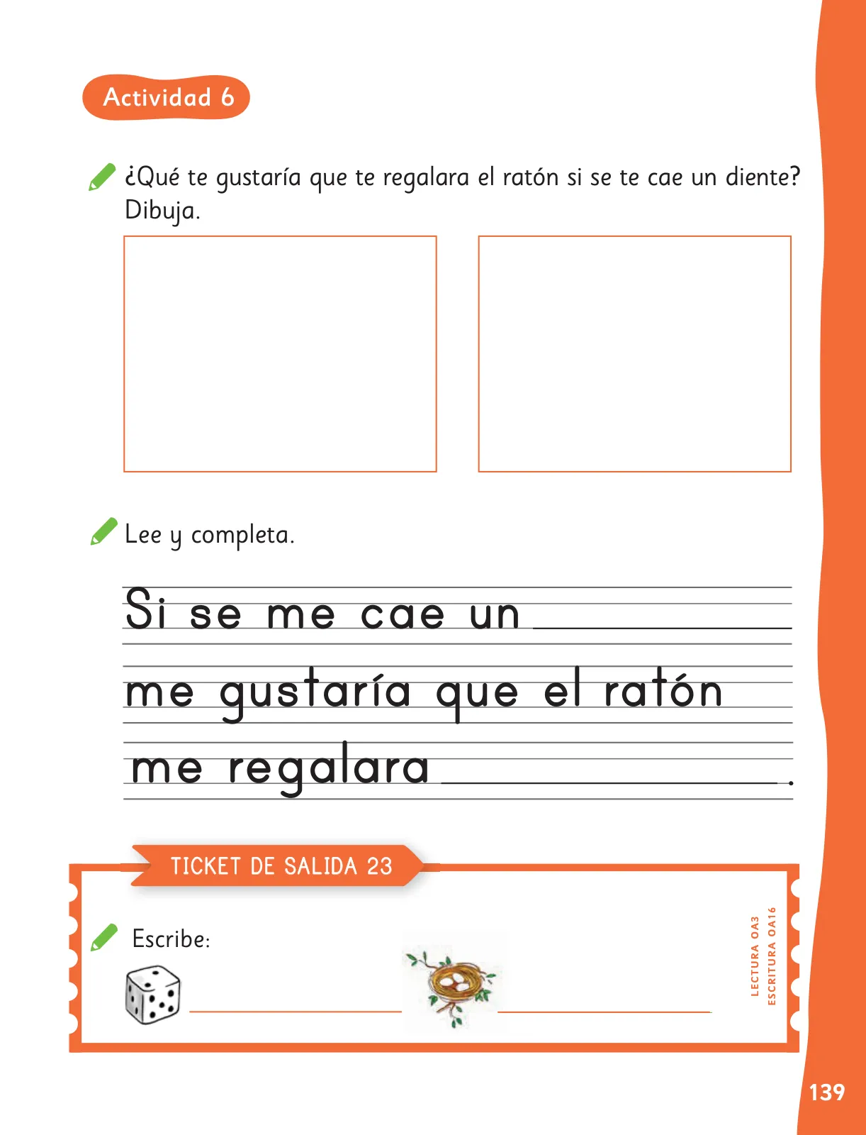 Página 142 de Lenguaje y Comunicación – Primero Básico | Texto del Estudiante MINEDUC – Descargar PDF · 2024