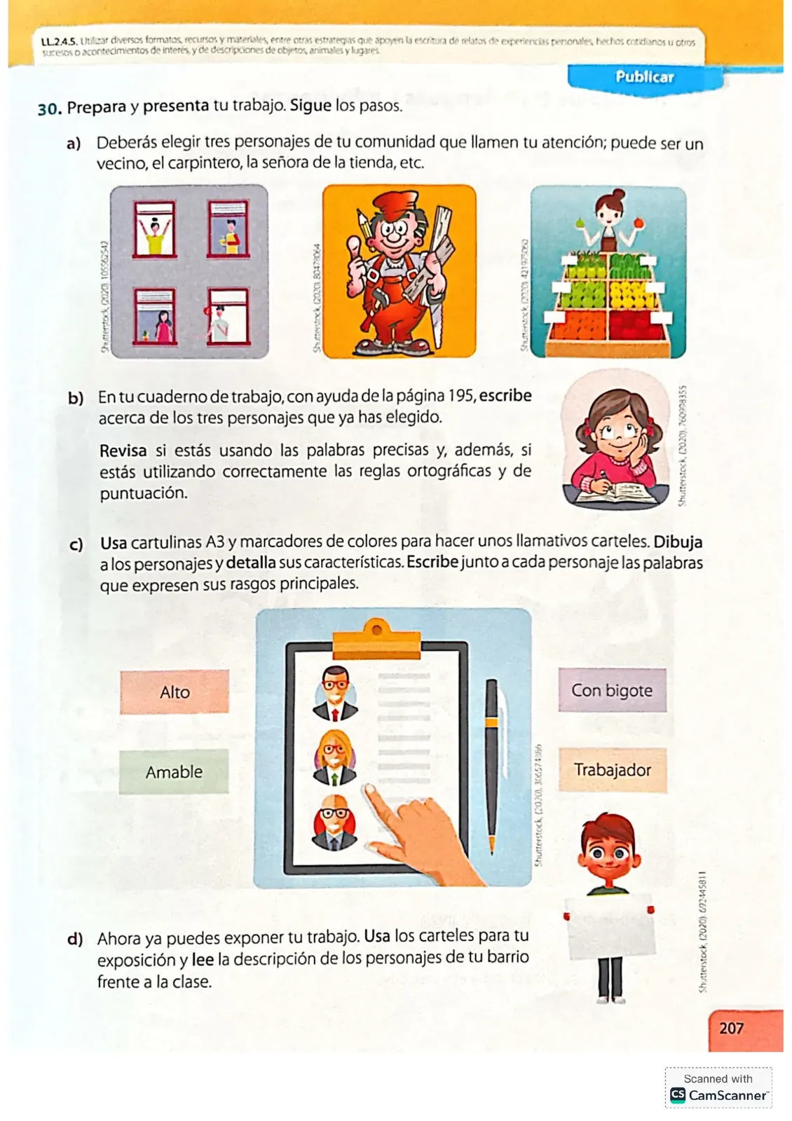 Página 207 de Lengua Y Literatura · 4 EGB · 2024