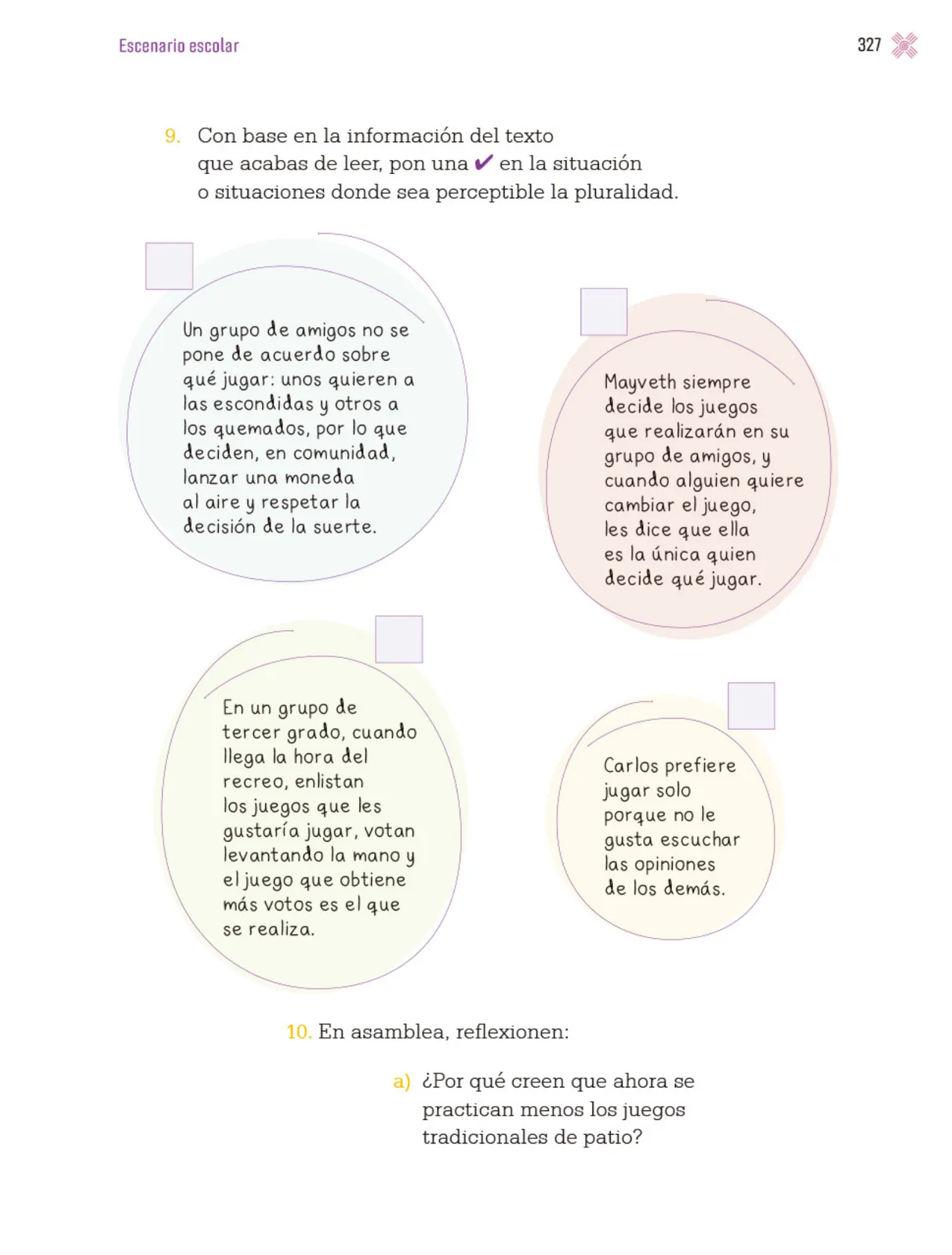 Miniatura página 330 de Proyectos Escolares.   Libro de Educación Primaria Grado 3°  Ciclo Escolar 2025 - 2026