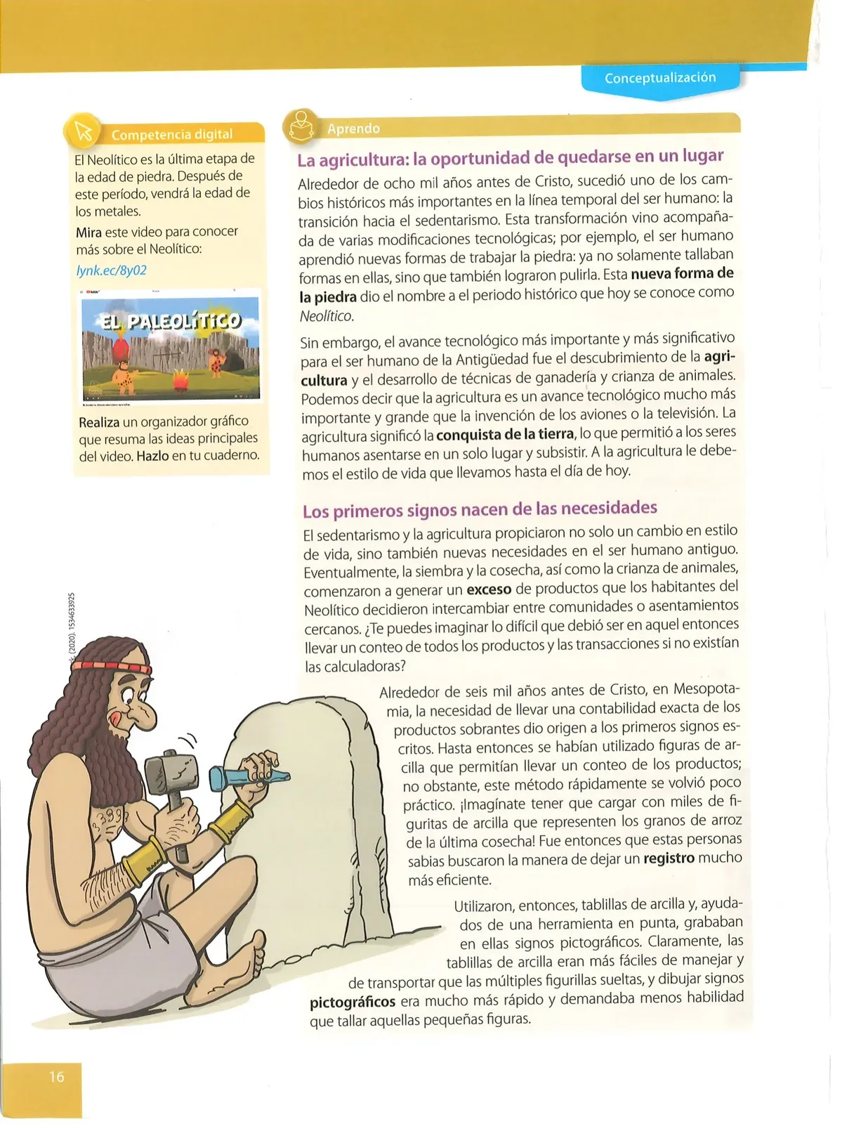 Página 16 de Lengua Y Literatura · 8 EGB · 2025