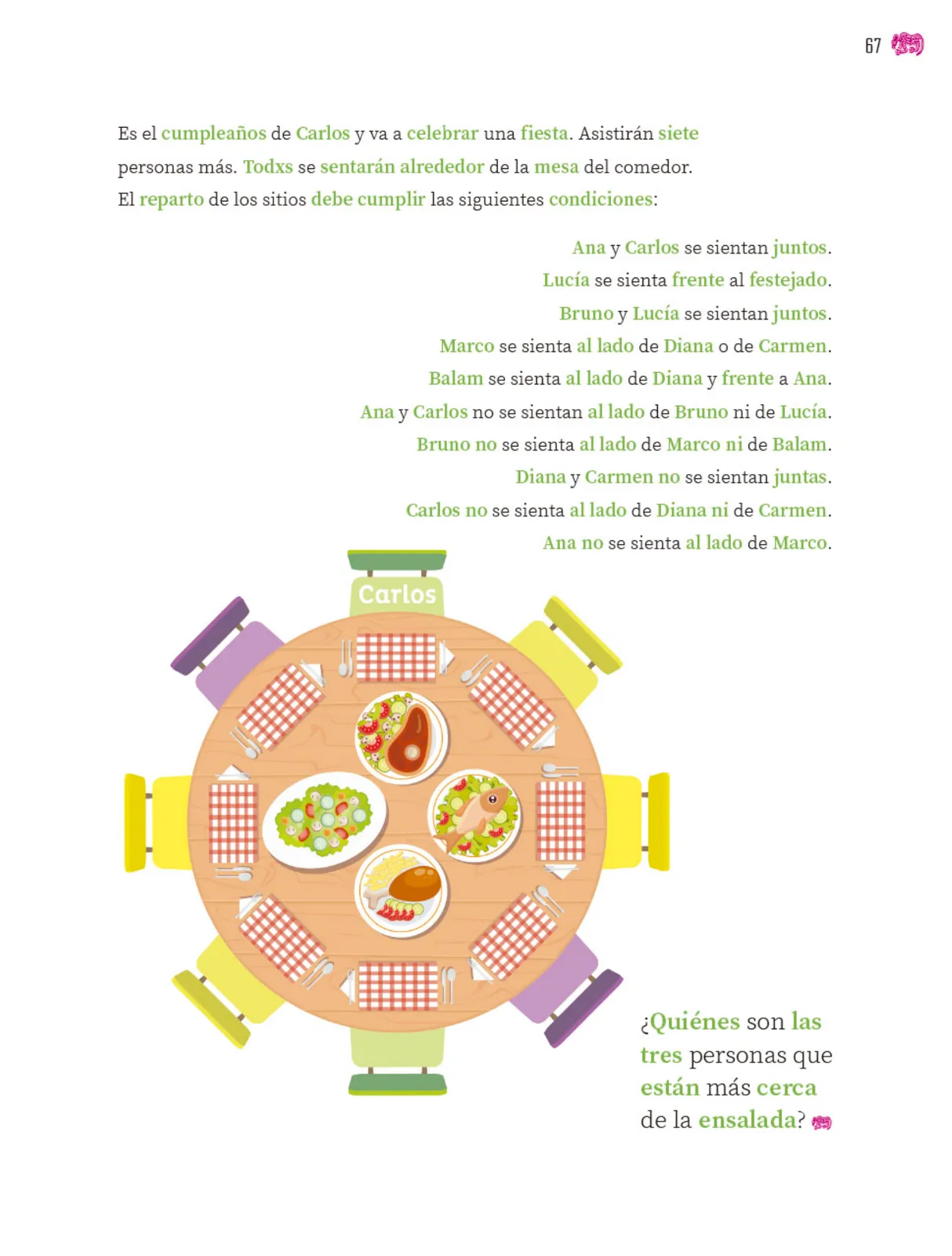 Miniatura página 68 de Colección Ximhai. Múltiples lenguajes.   Libro de Educación Secundaria Grado 1°  Ciclo Escolar 2025 - 2026