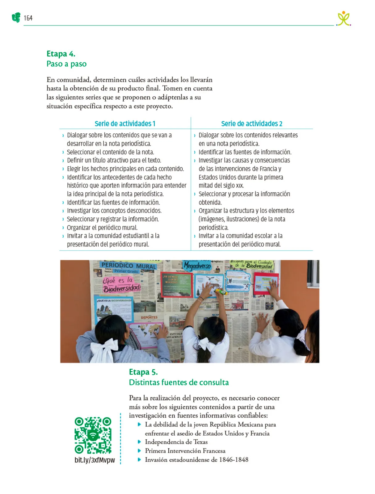 Miniatura página 165 de Colección Sk´asolil. Nuestro libro de Proyectos.  Tomo II.  Libro de Educación Telesecundaria Grado 2°  Ciclo Escolar 2025 - 2026