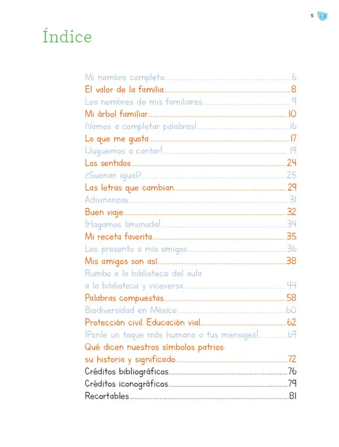 Página 6 de Múltiples lenguajes. Trazos y palabras. Libro de Educación Primaria Grado 2° Ciclo Escolar 2025 - 2026