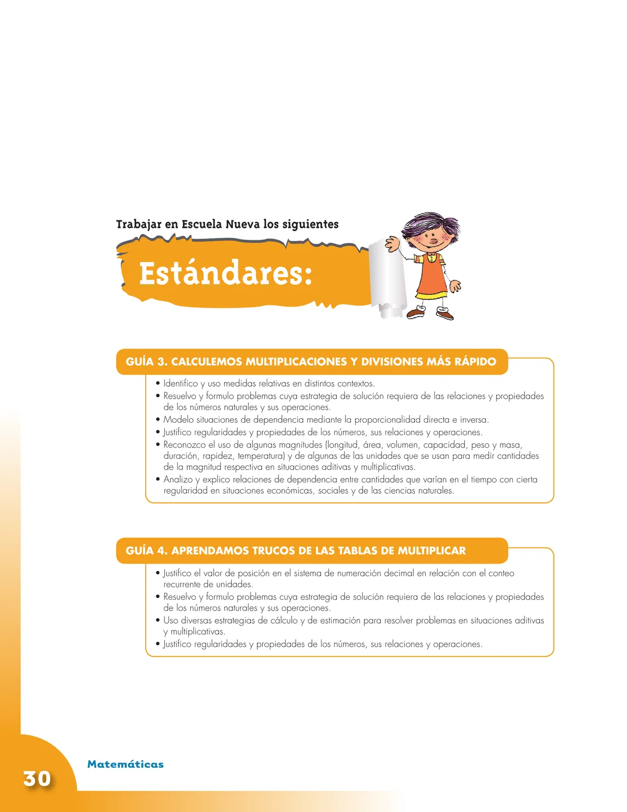 Página 30 de Matematica 4° · Cartilla 01
