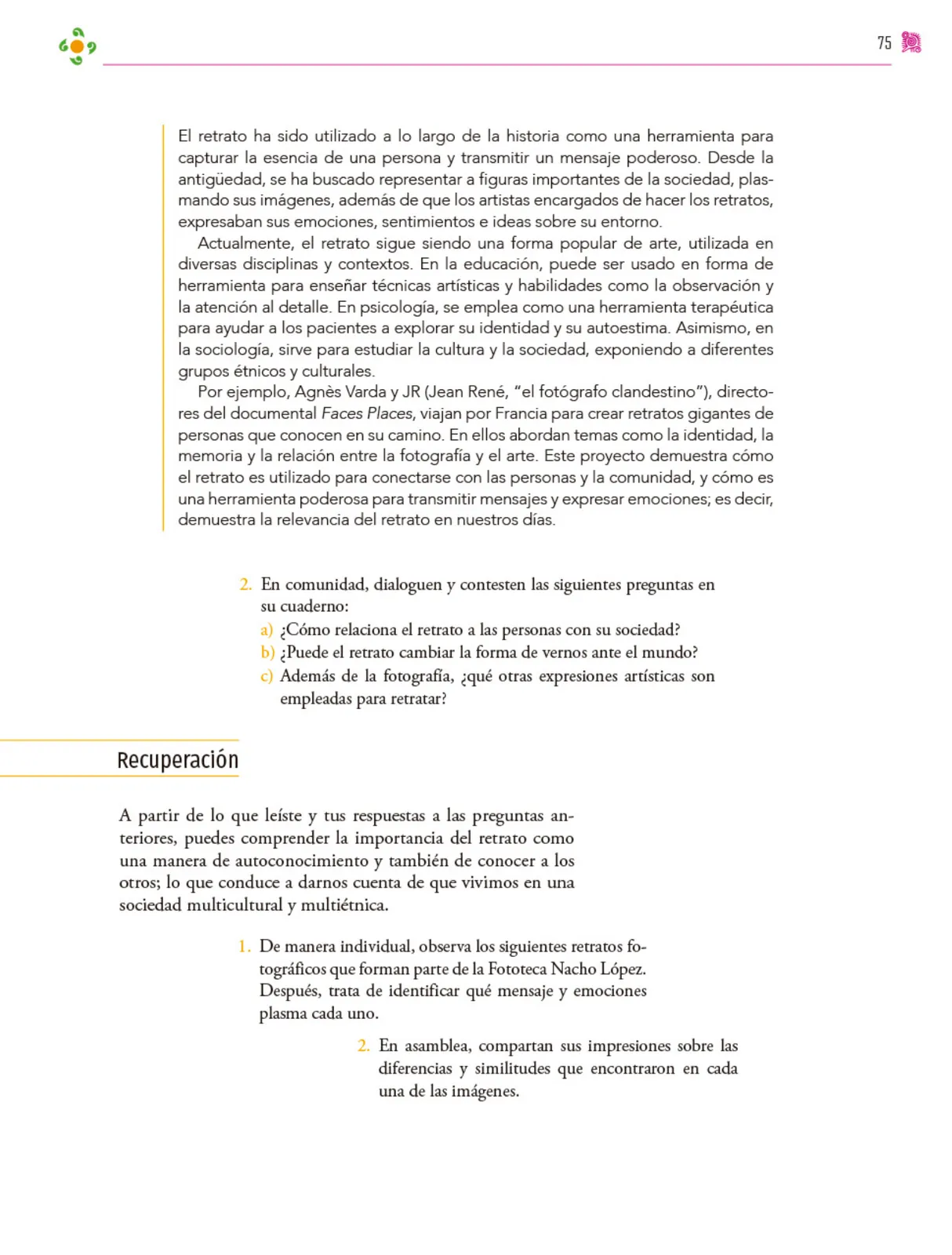 Miniatura página 76 de Colección Sk´asolil. Nuestro libro de proyectos.   Libro de Educación Secundaria Grado 2°  Ciclo Escolar 2025 - 2026