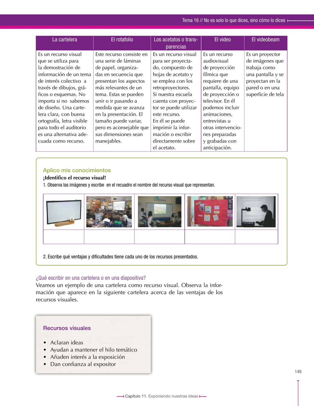 Miniatura página 149 de Lenguaje 8° · Secundaria Activa
